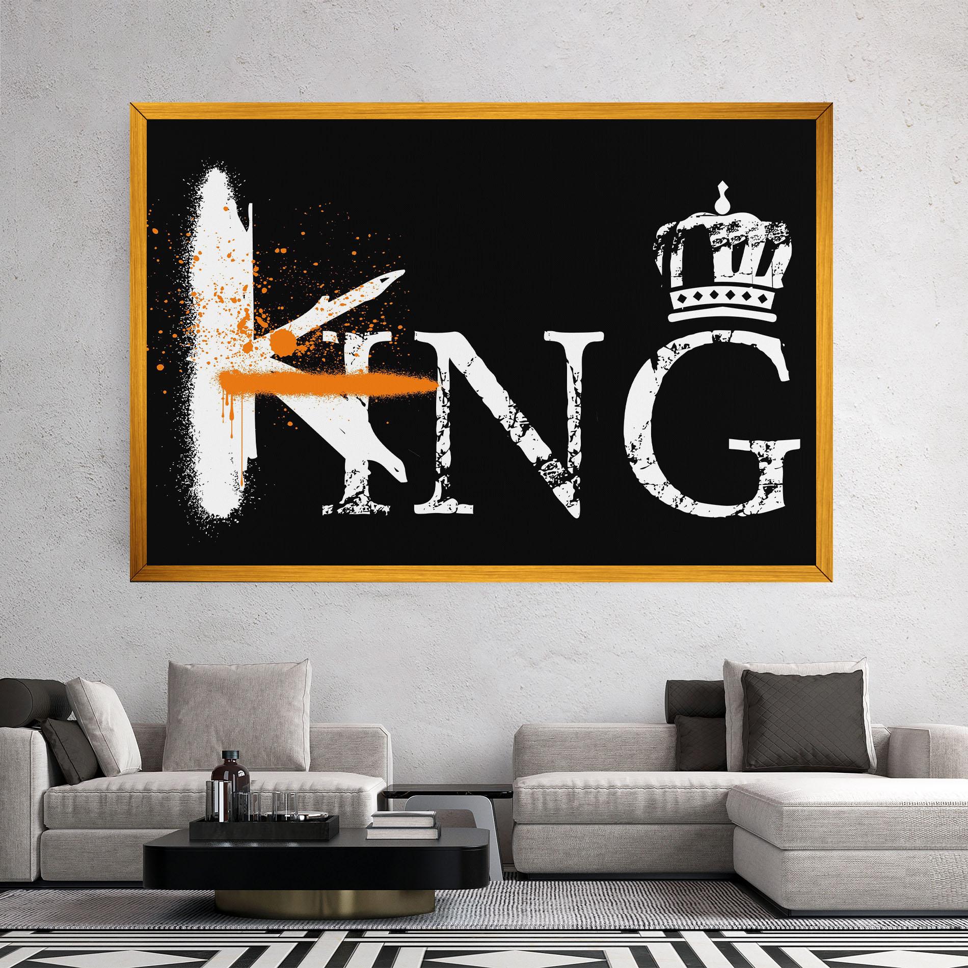 Leinwandbild King Spray mockup 2