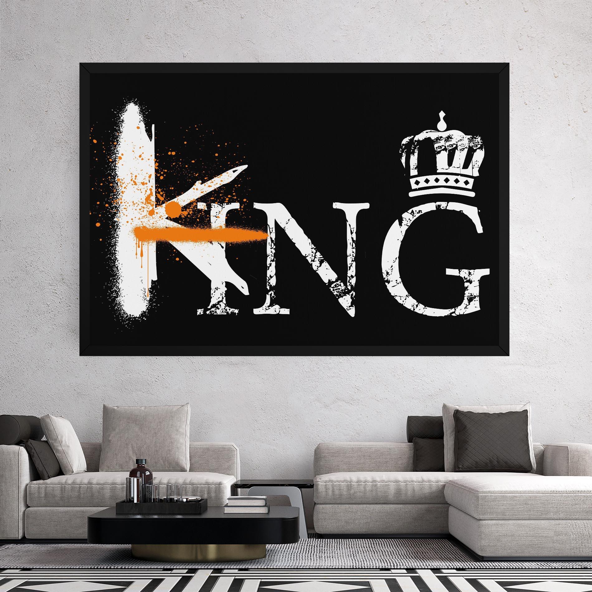 Leinwandbild King Spray mockup 2