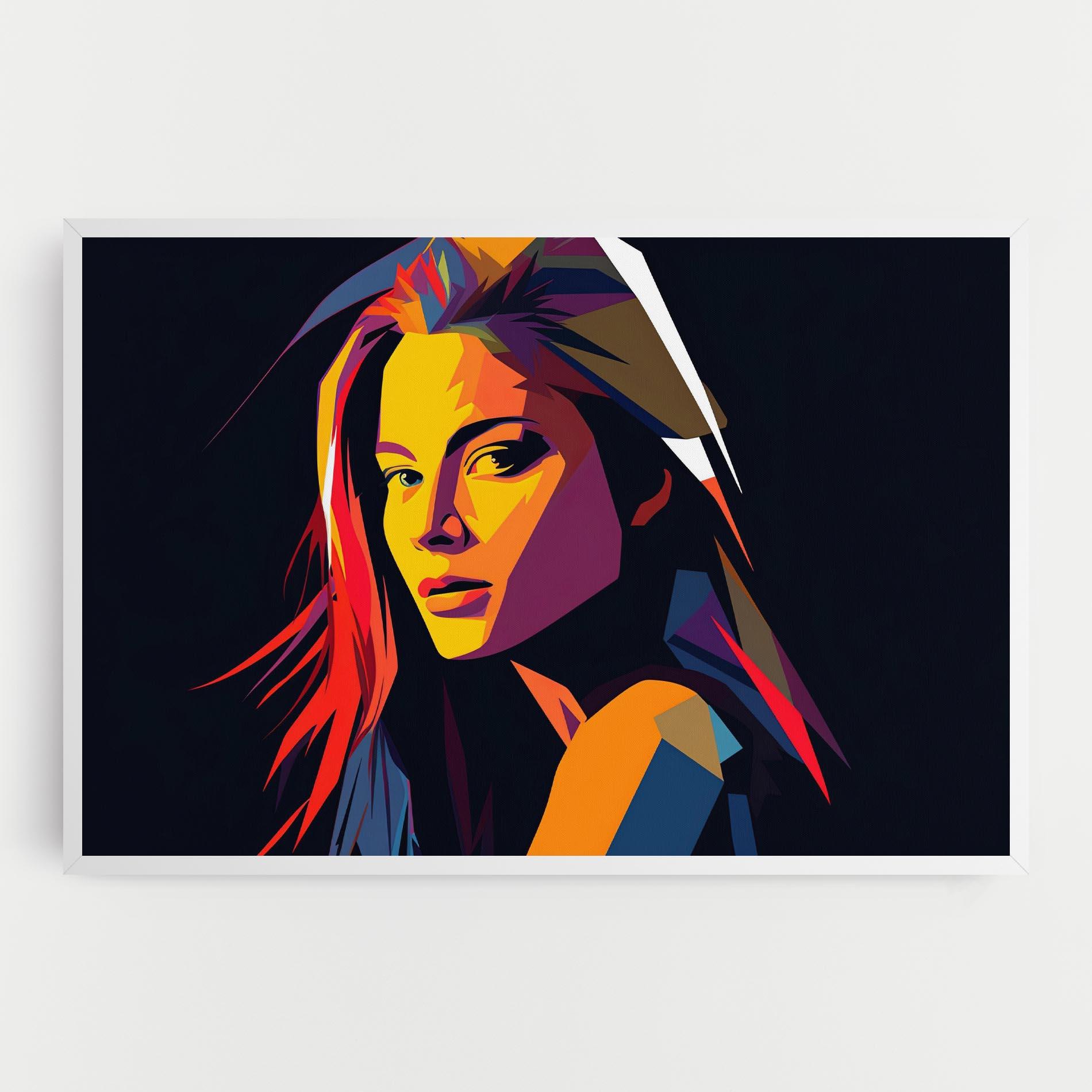 Leinwandbild Orange Pop Light mockup 0