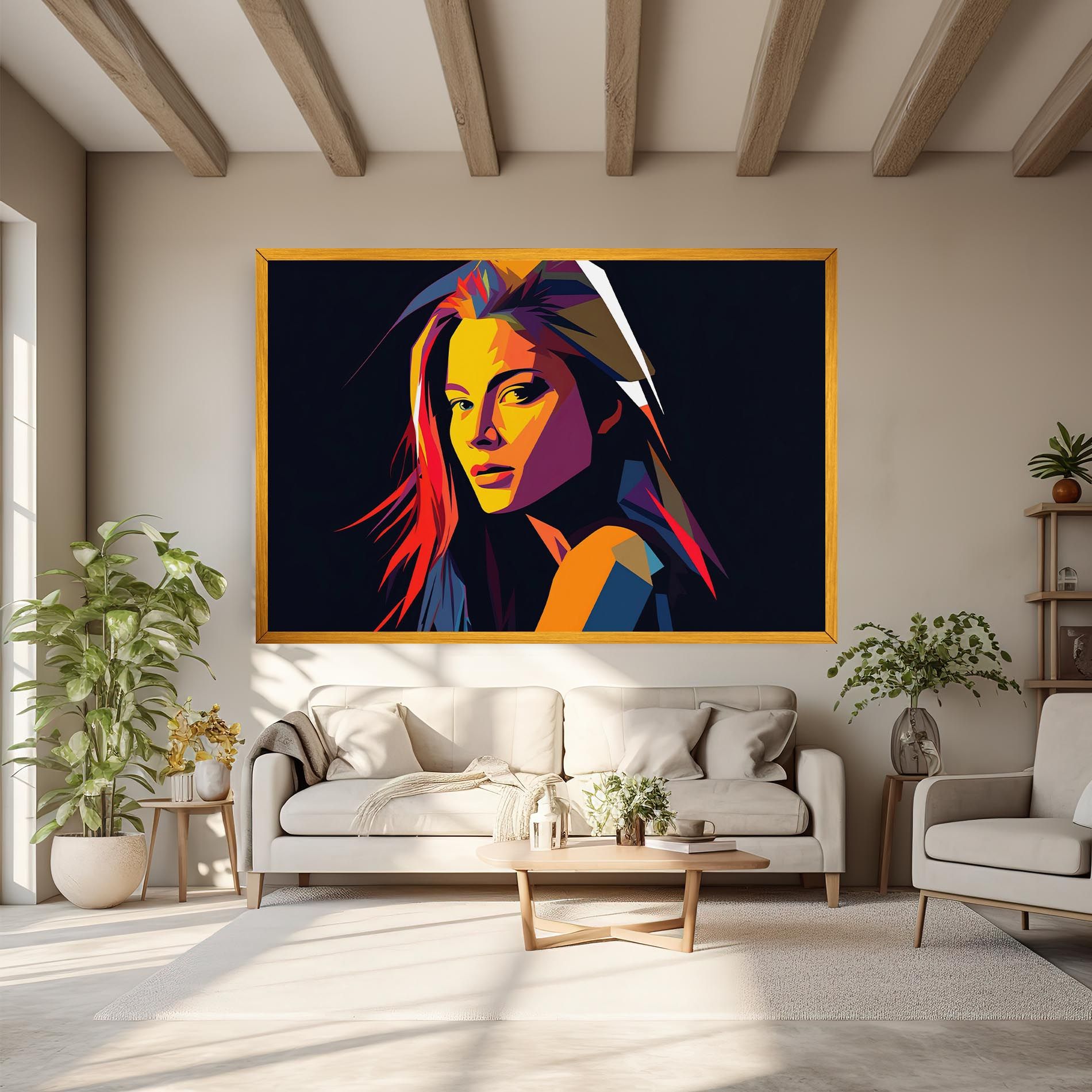 Orange Pop Light mockup 6