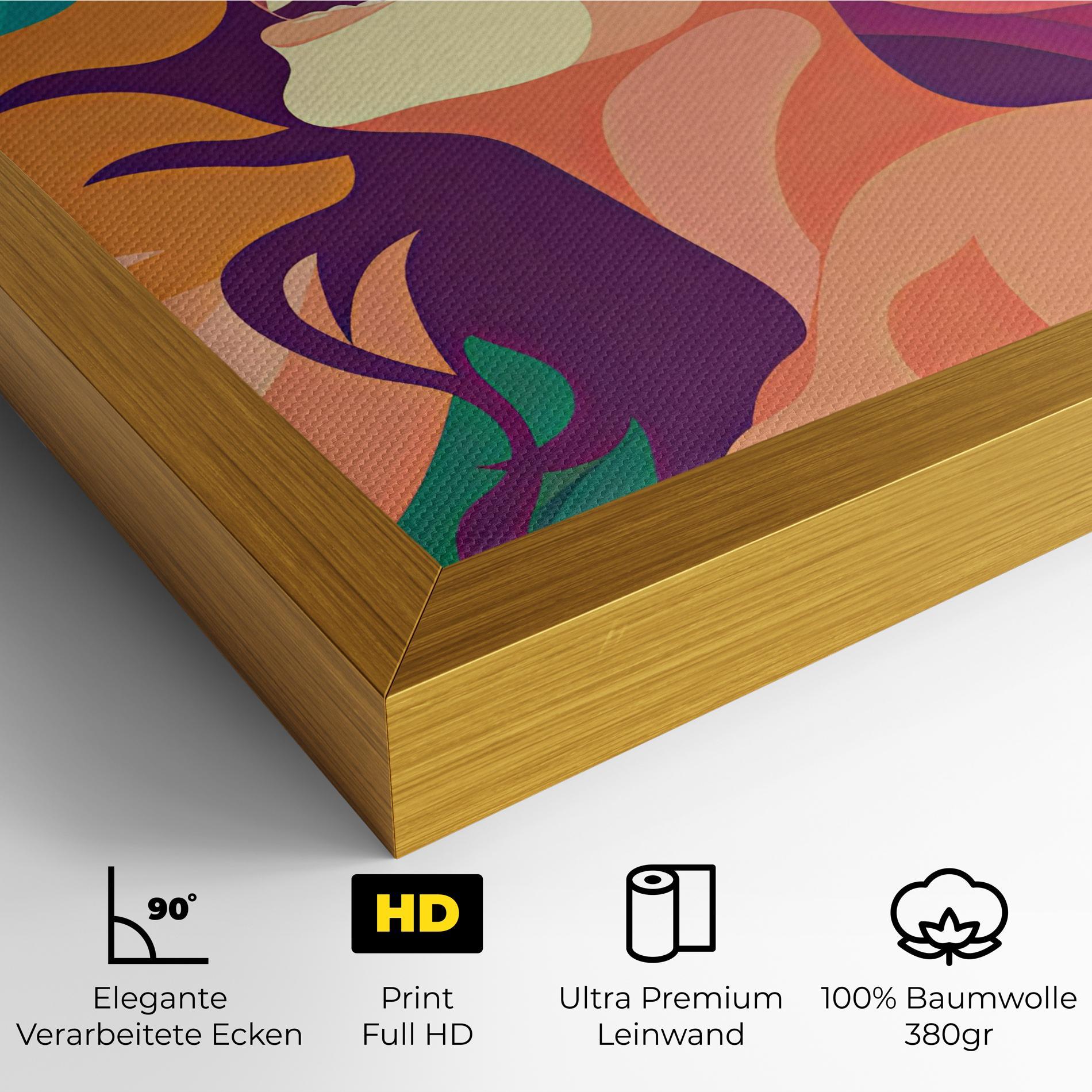 Leinwandbild Pink Pop Hair mockup 4