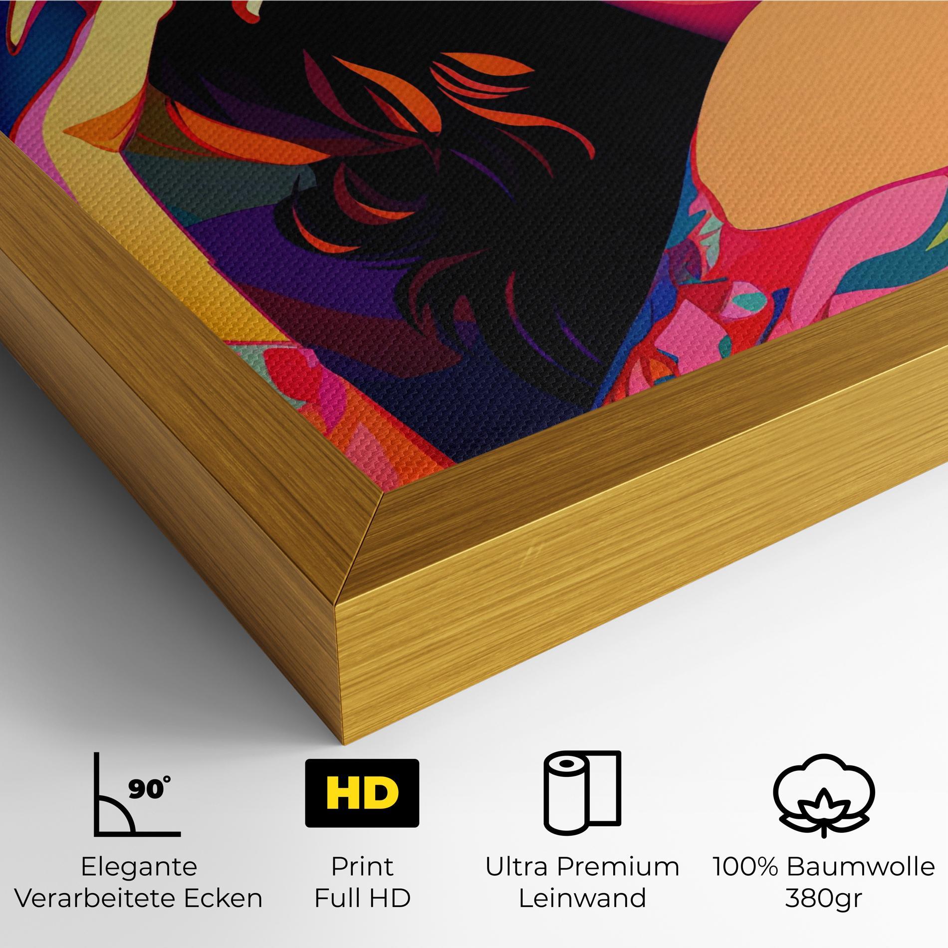 Leinwandbild Pop Color Mix mockup 4