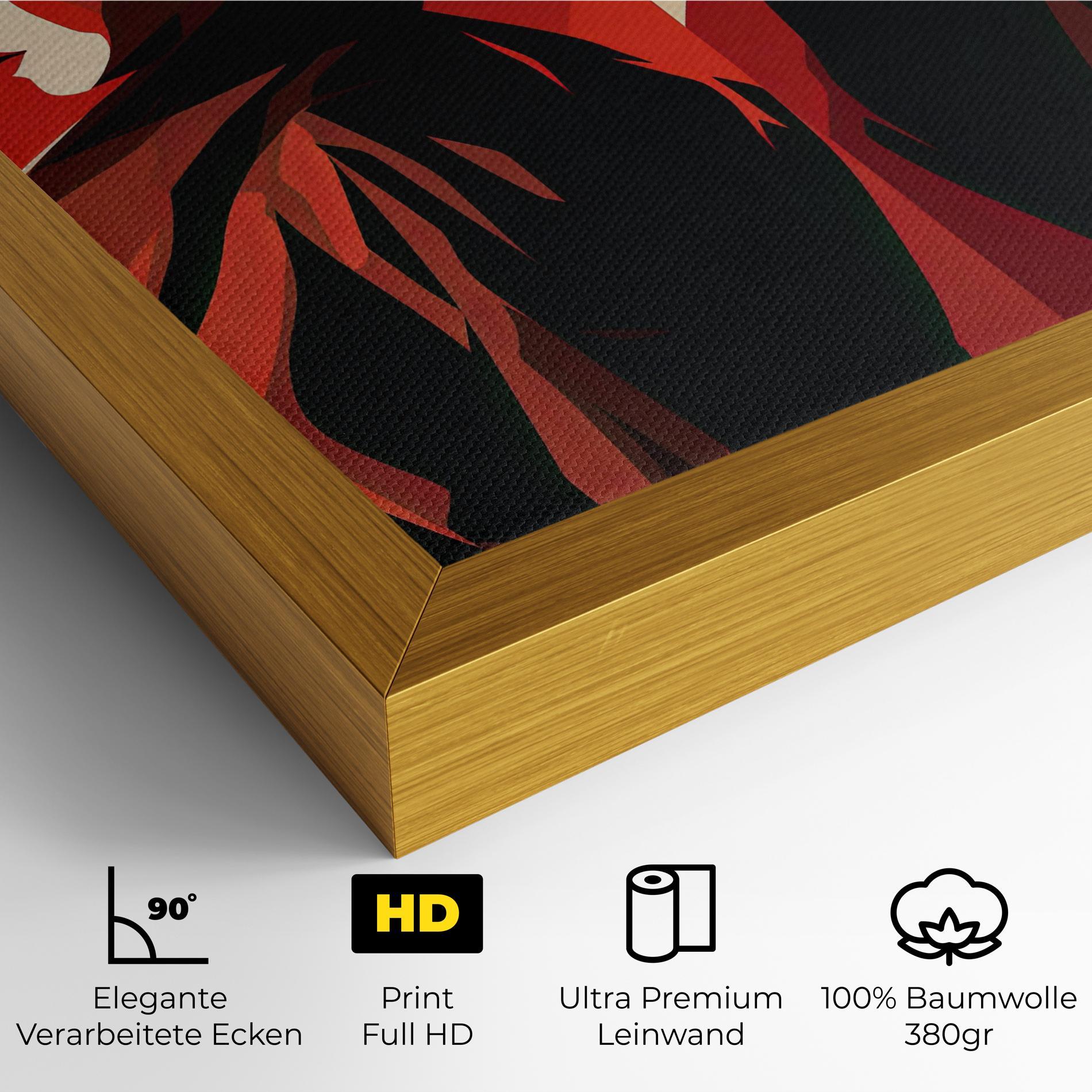 Leinwandbild Pop Outfit Lady mockup 4