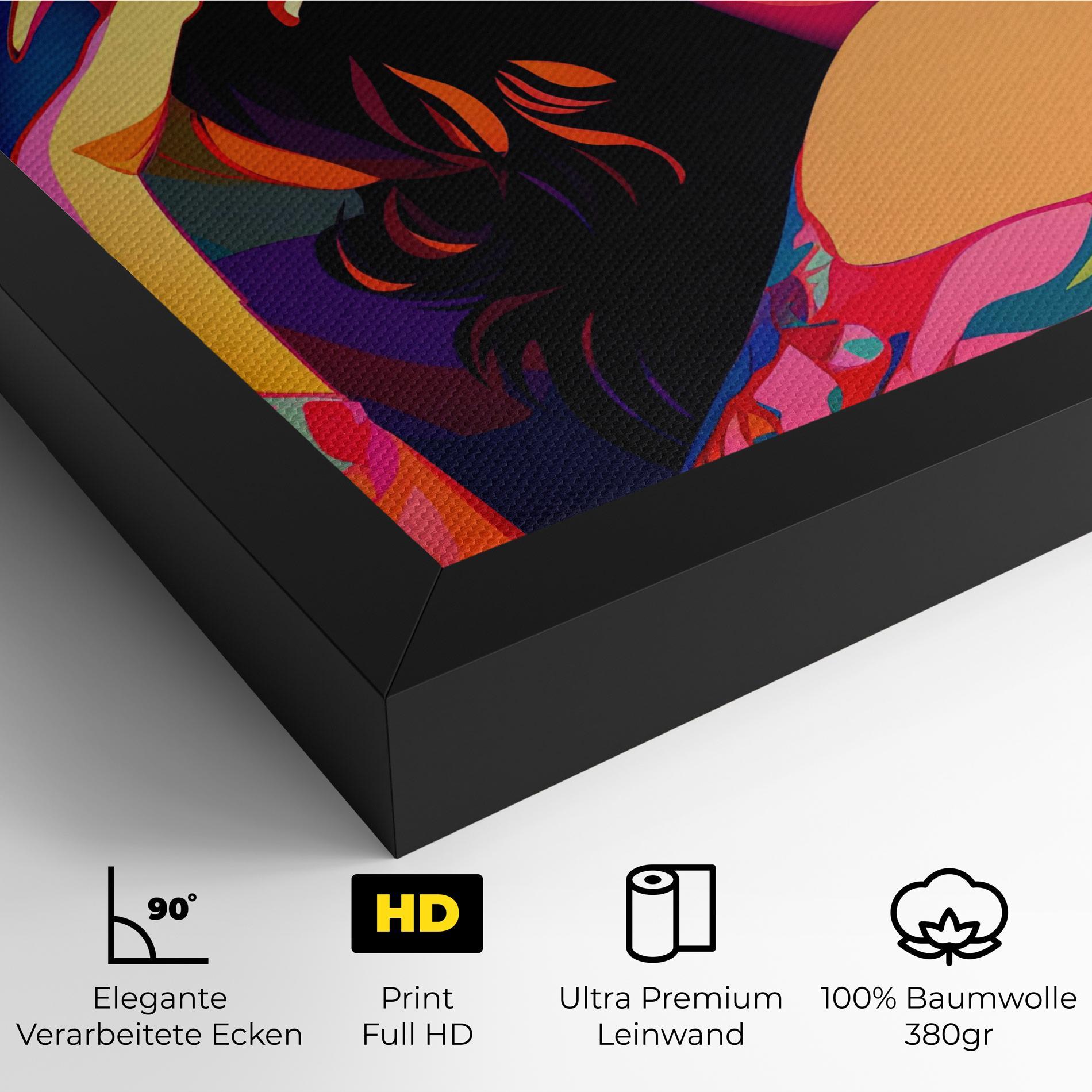 Leinwandbild Pop Color Mix mockup 4