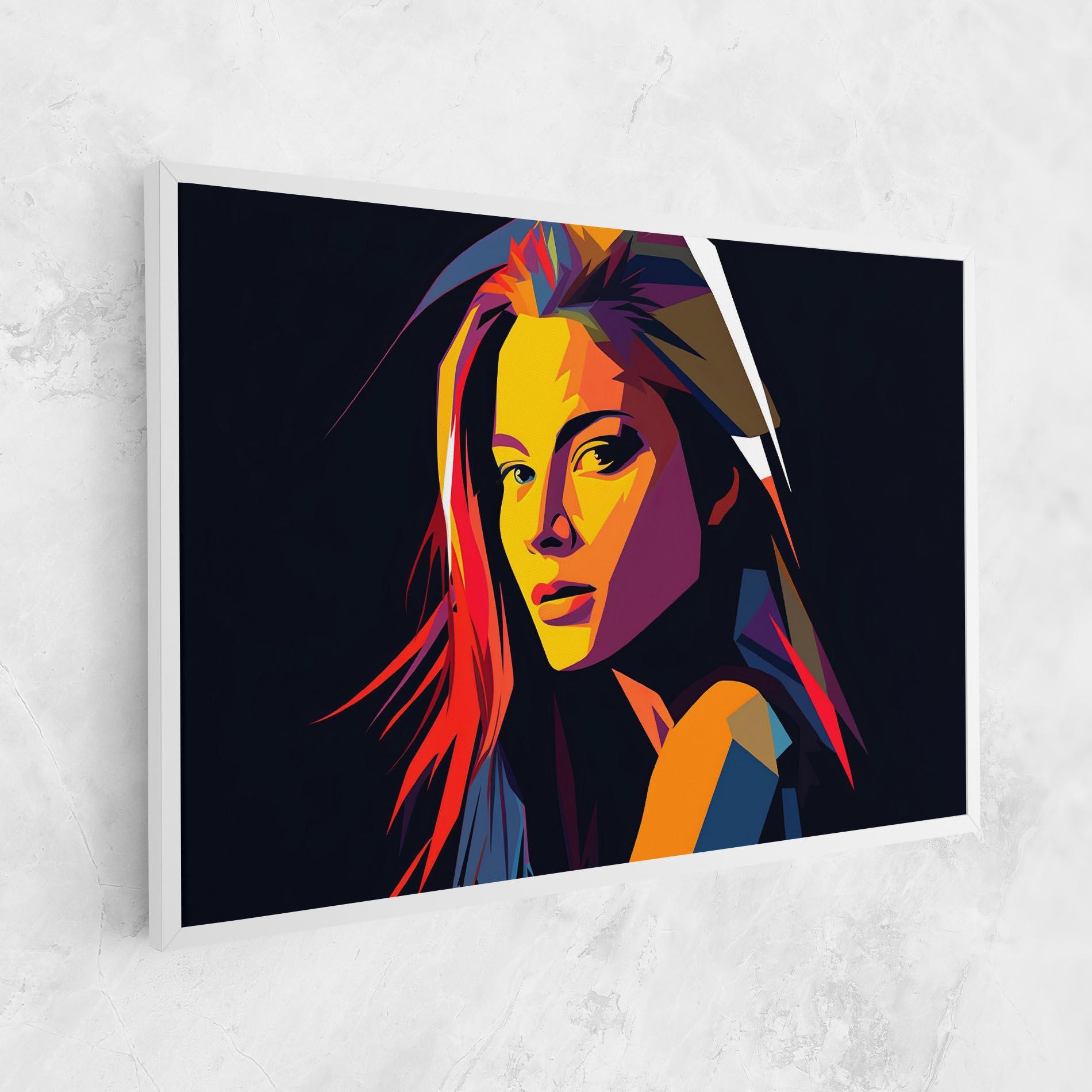 Leinwandbild Orange Pop Light mockup 1