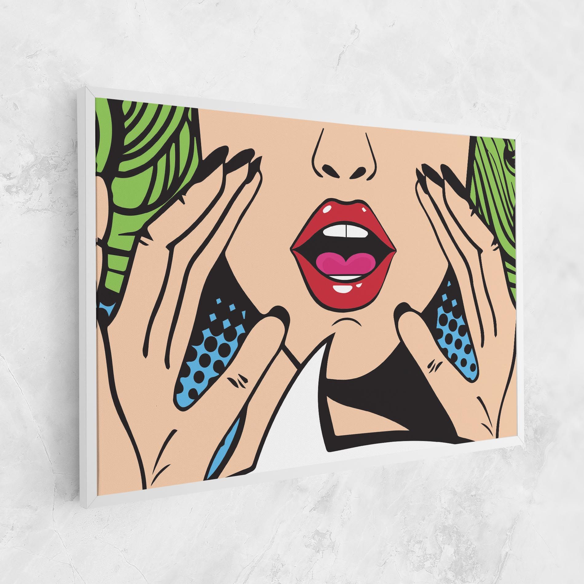 Speaking Pop Art mockup 1