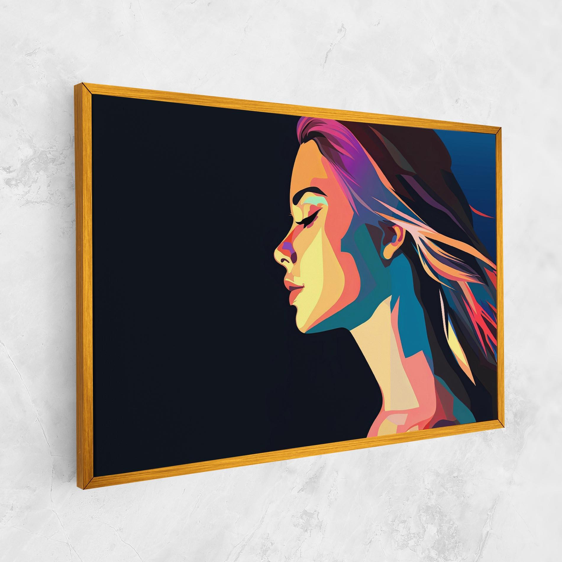 Leinwandbild Worm Pop Light mockup 1