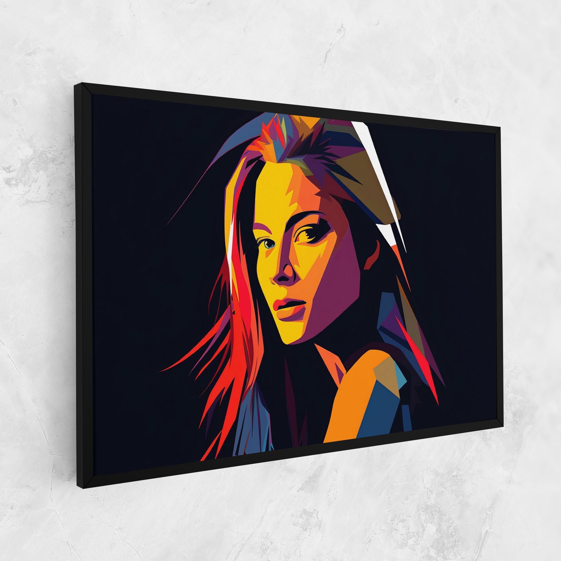 Leinwandbild Orange Pop Light mockup 1