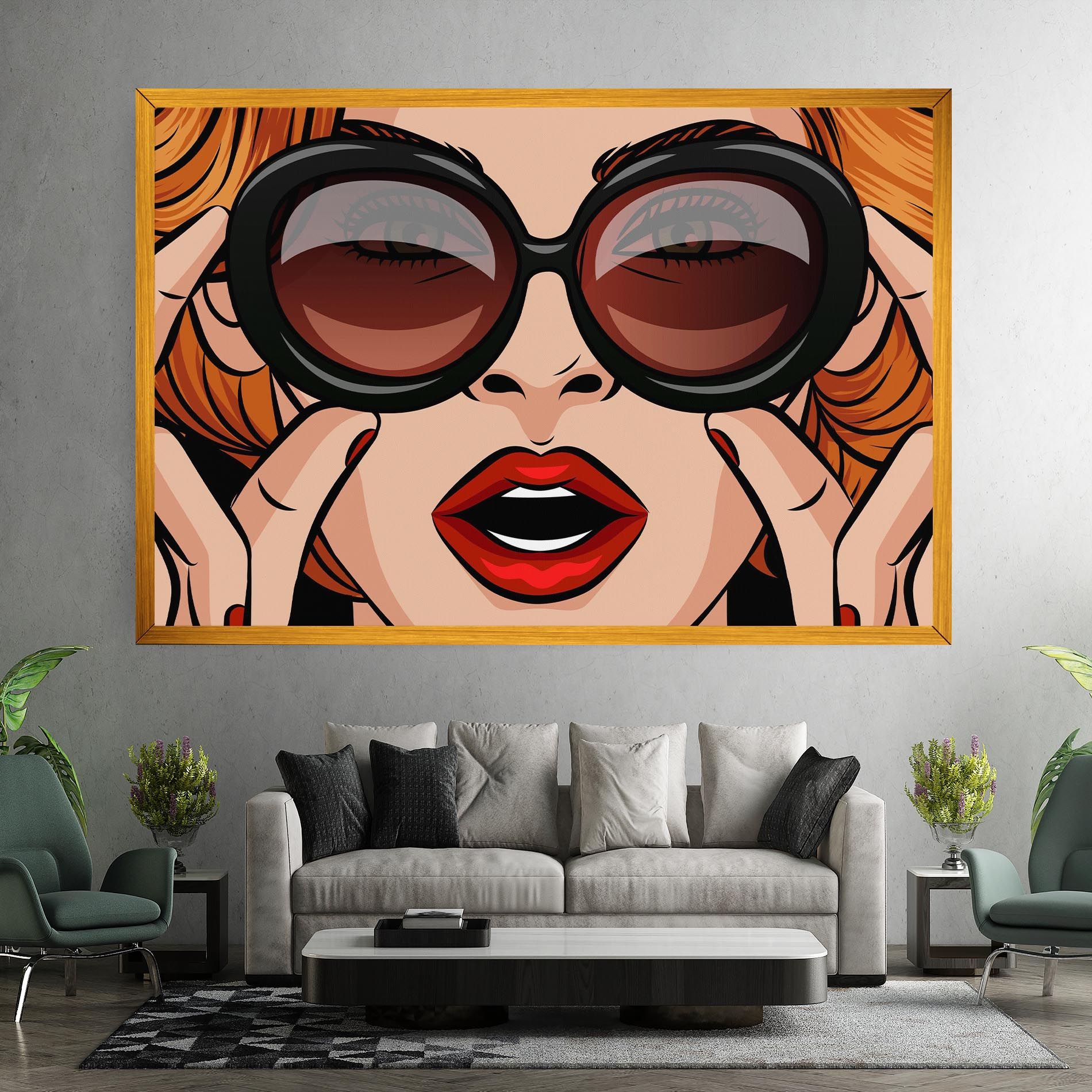 Pop Glasses Woman mockup 7