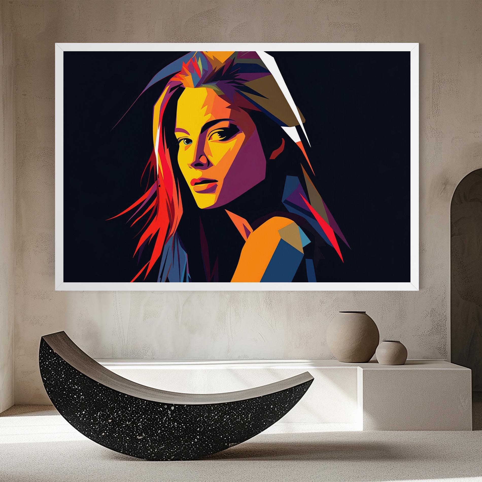 Leinwandbild Orange Pop Light mockup 8