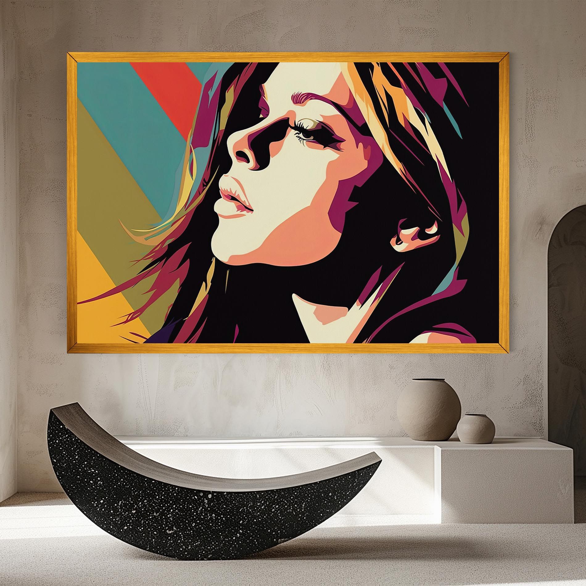Cream Pop Art mockup 8