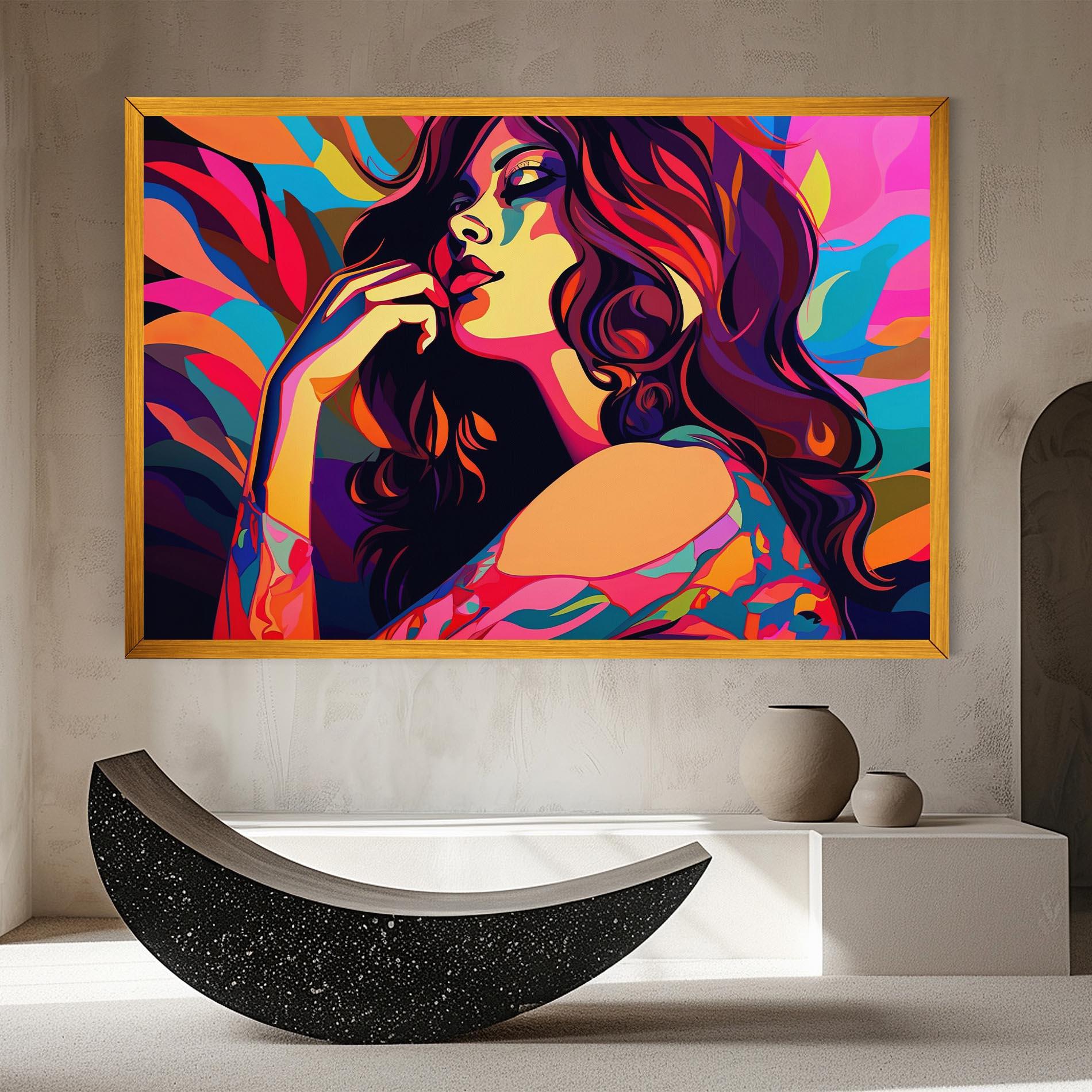 Leinwandbild Pop Color Mix mockup 8