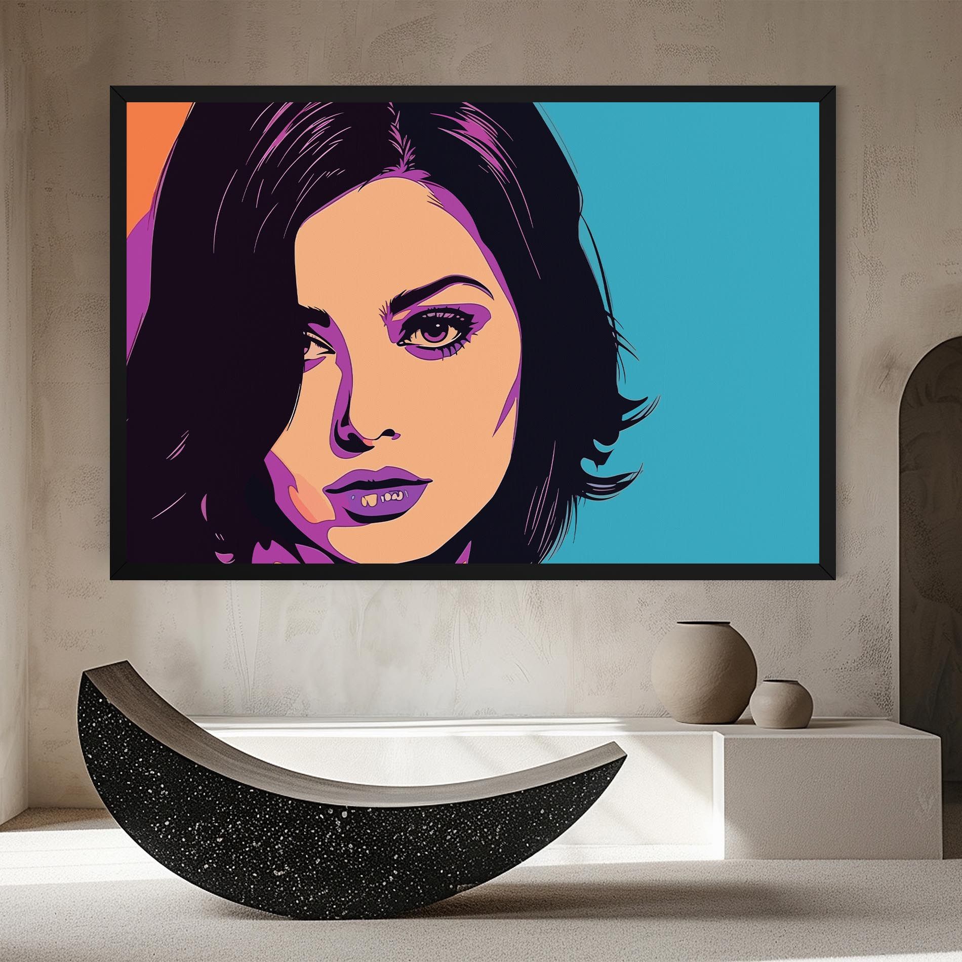 Pop Purple Woman mockup 8