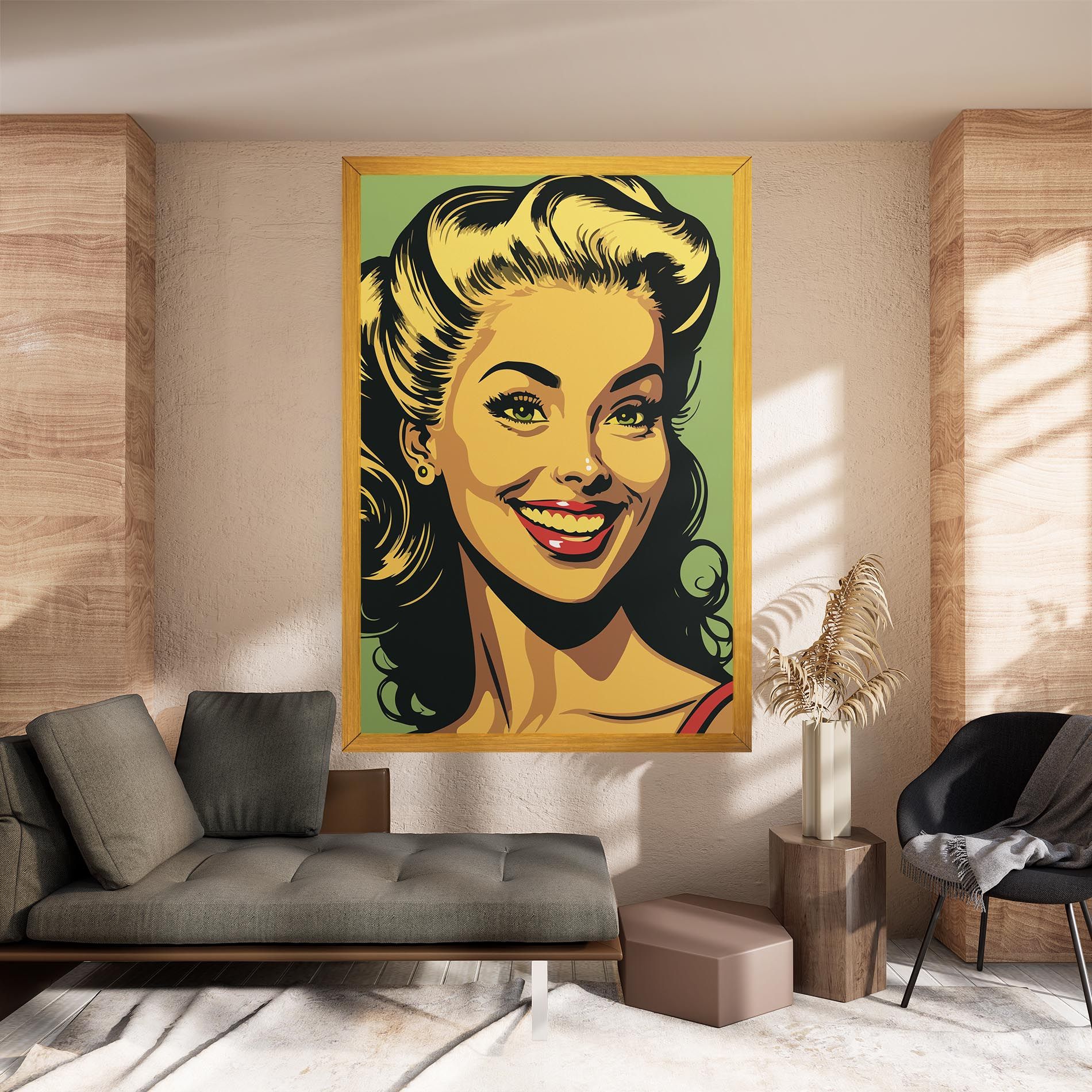 Green Light Pop Lady mockup 8