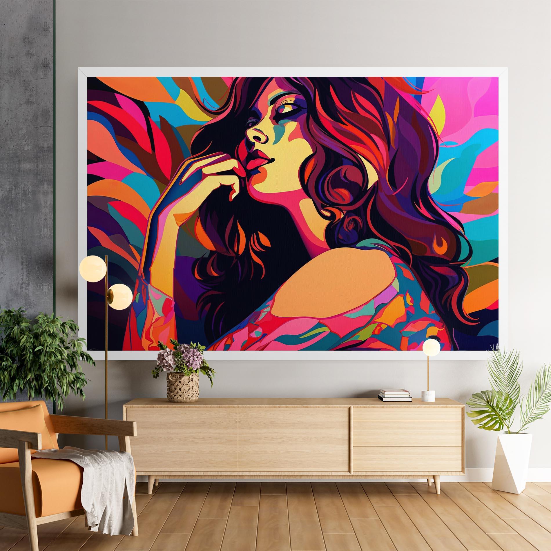 Leinwandbild Pop Color Mix mockup 9