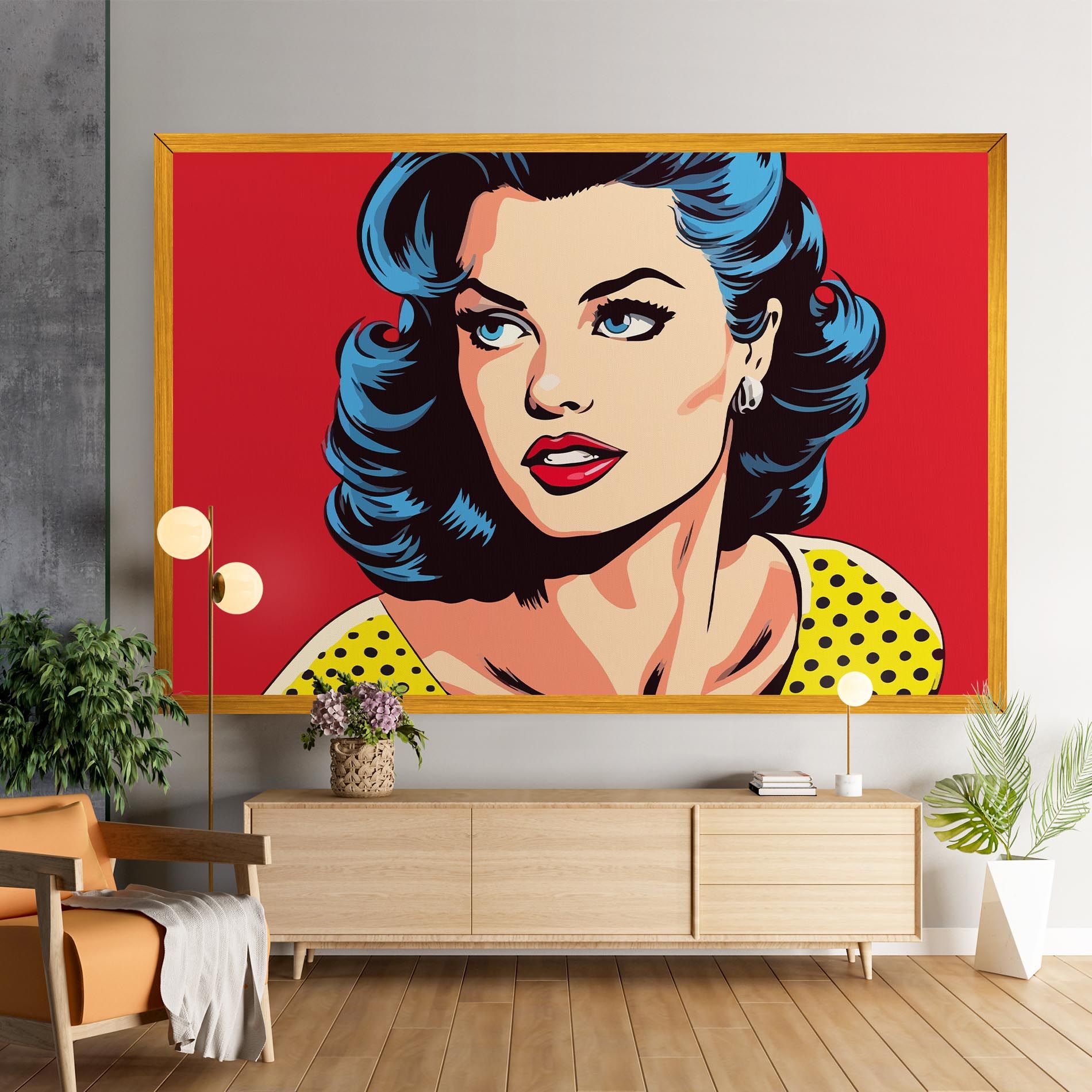 Blue Pop Eyes mockup 9