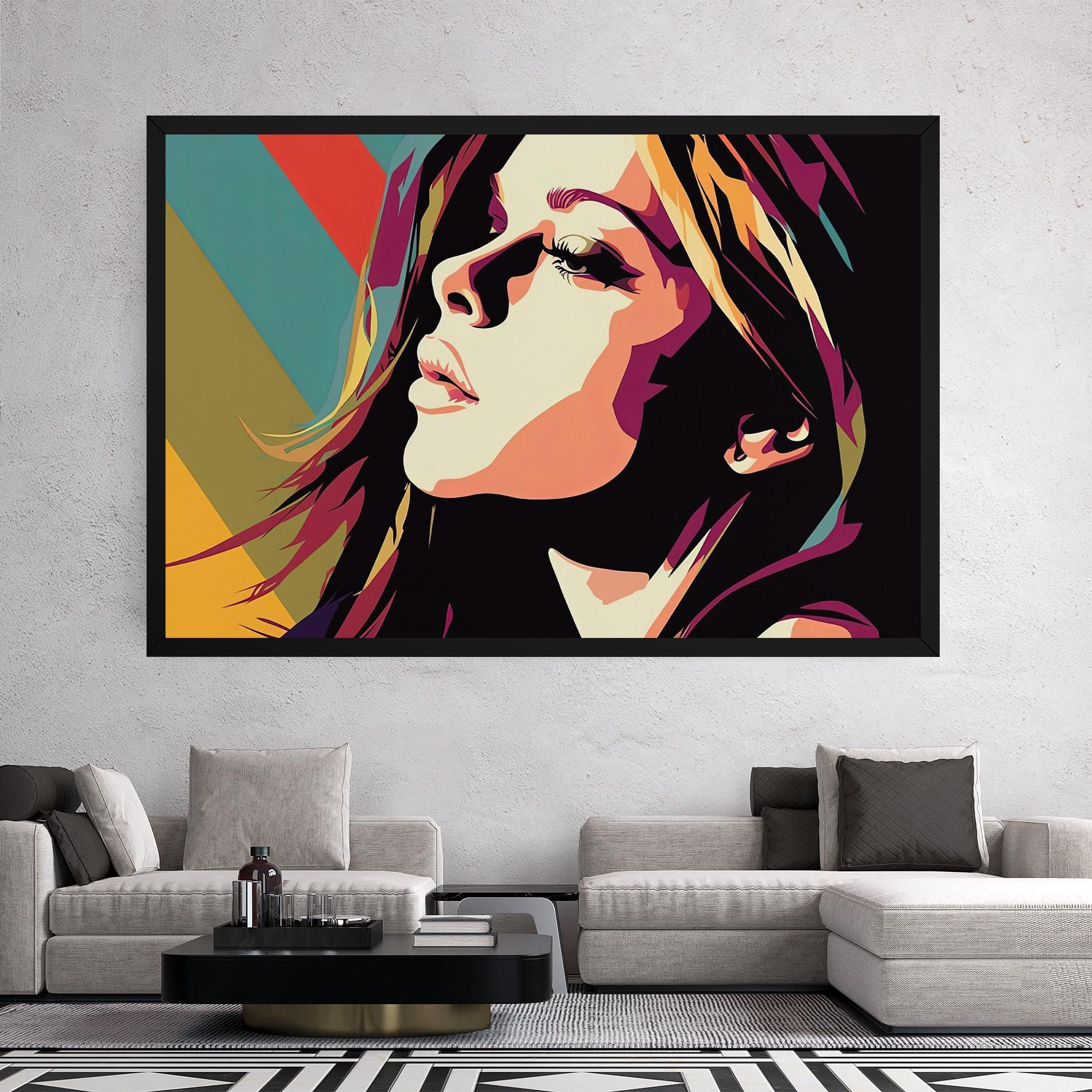 Cream Pop Art mockup 2