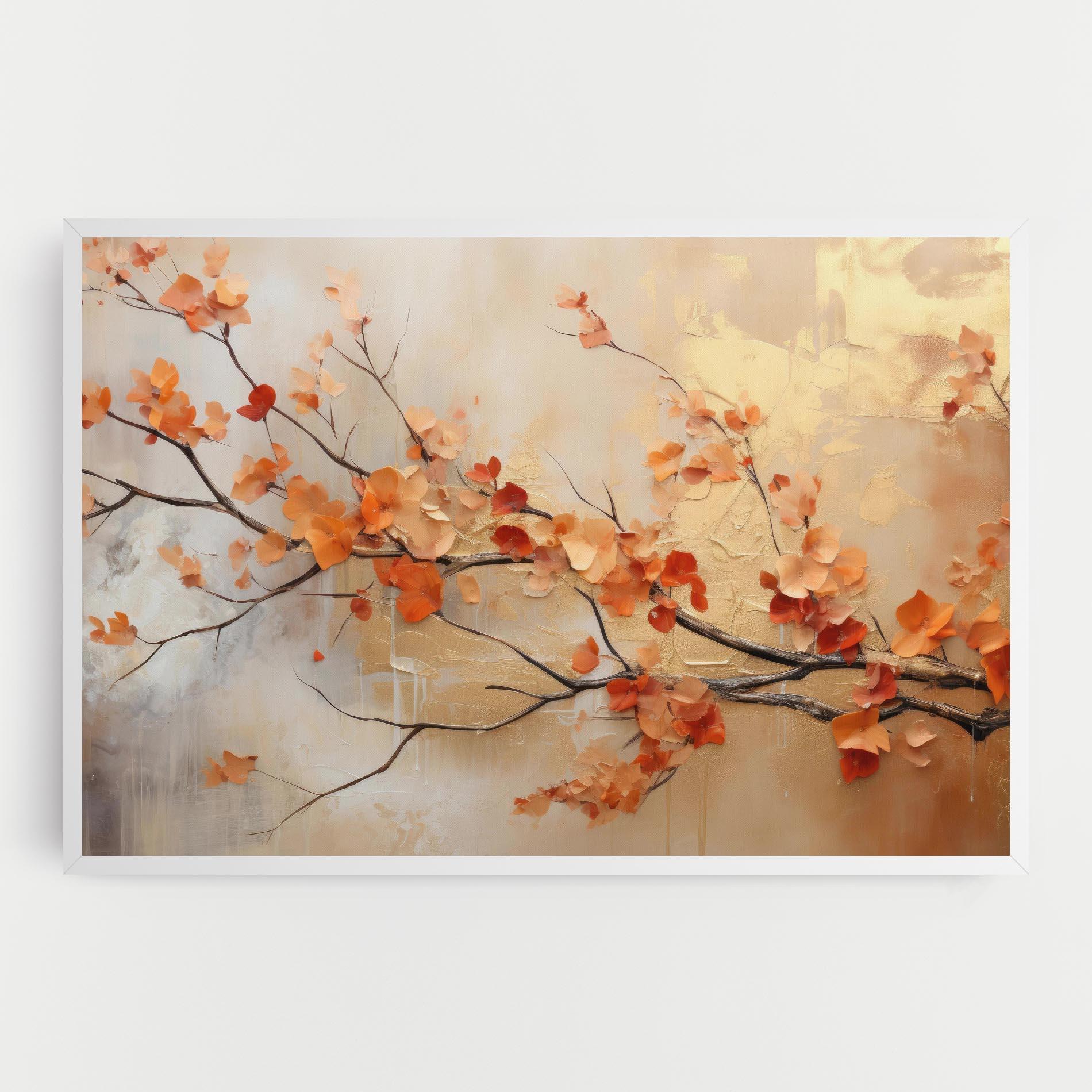 Leinwandbild Autumn Nature Art mockup 0