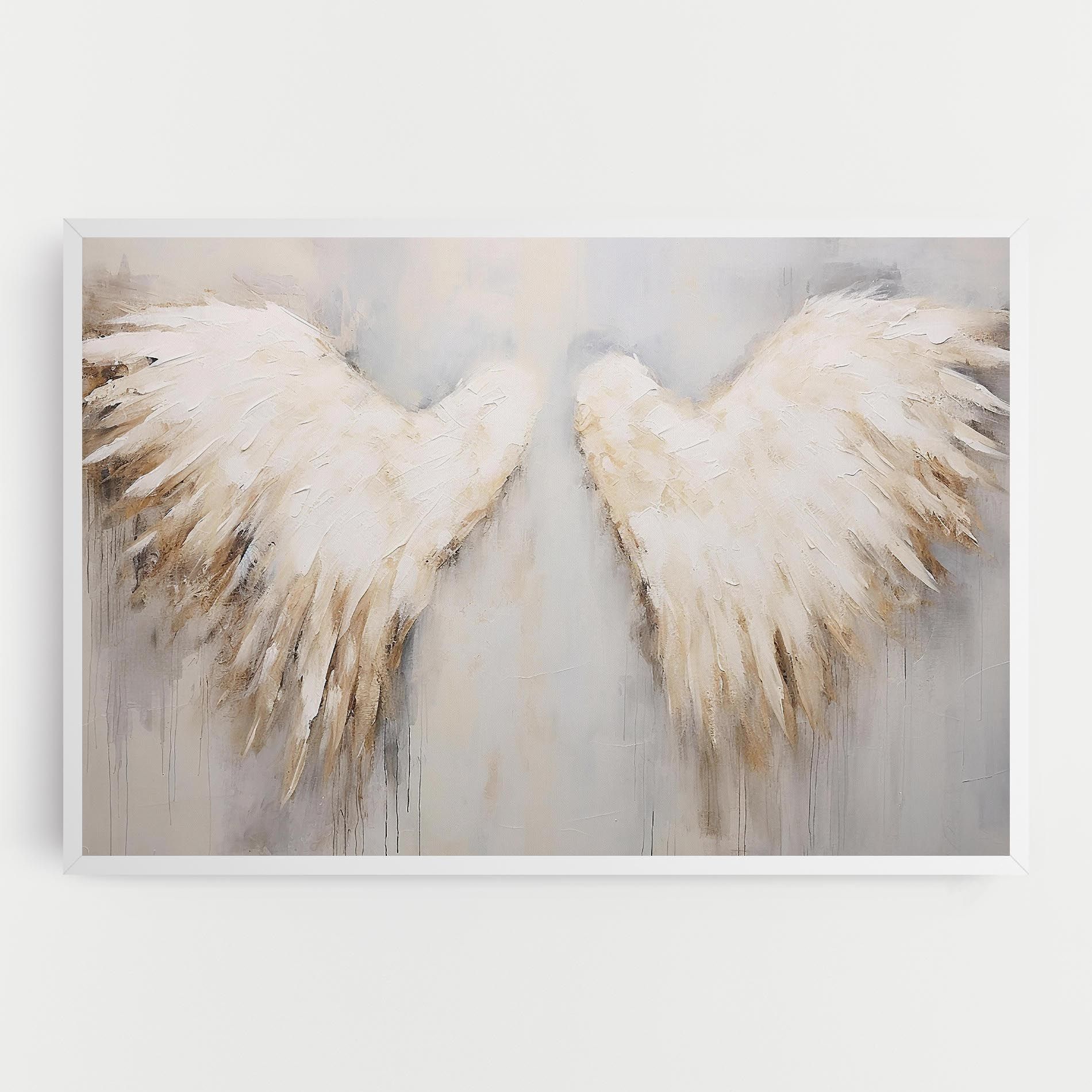 Cream White Wings mockup 0
