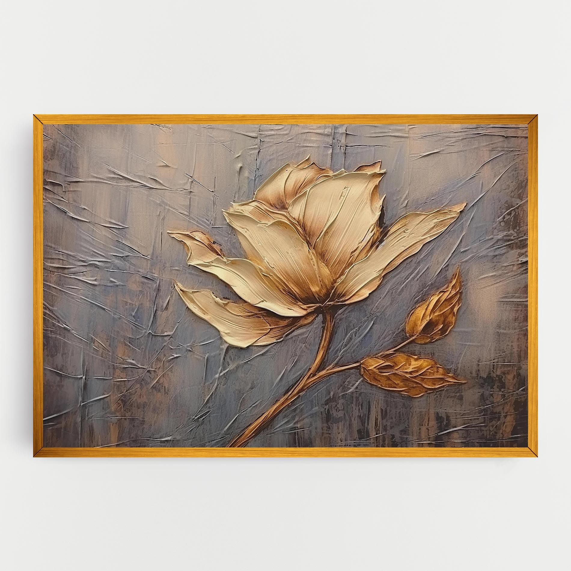 Cream Rose On Blue mockup 0