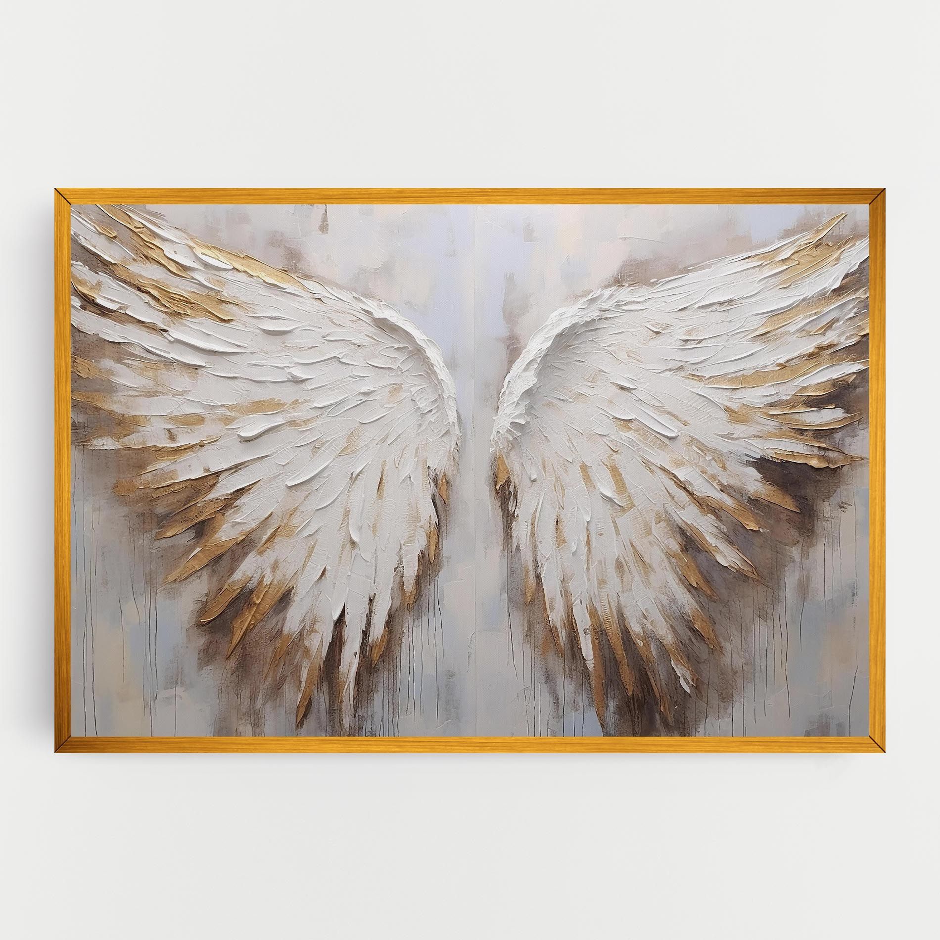 White Angel Wings mockup 0
