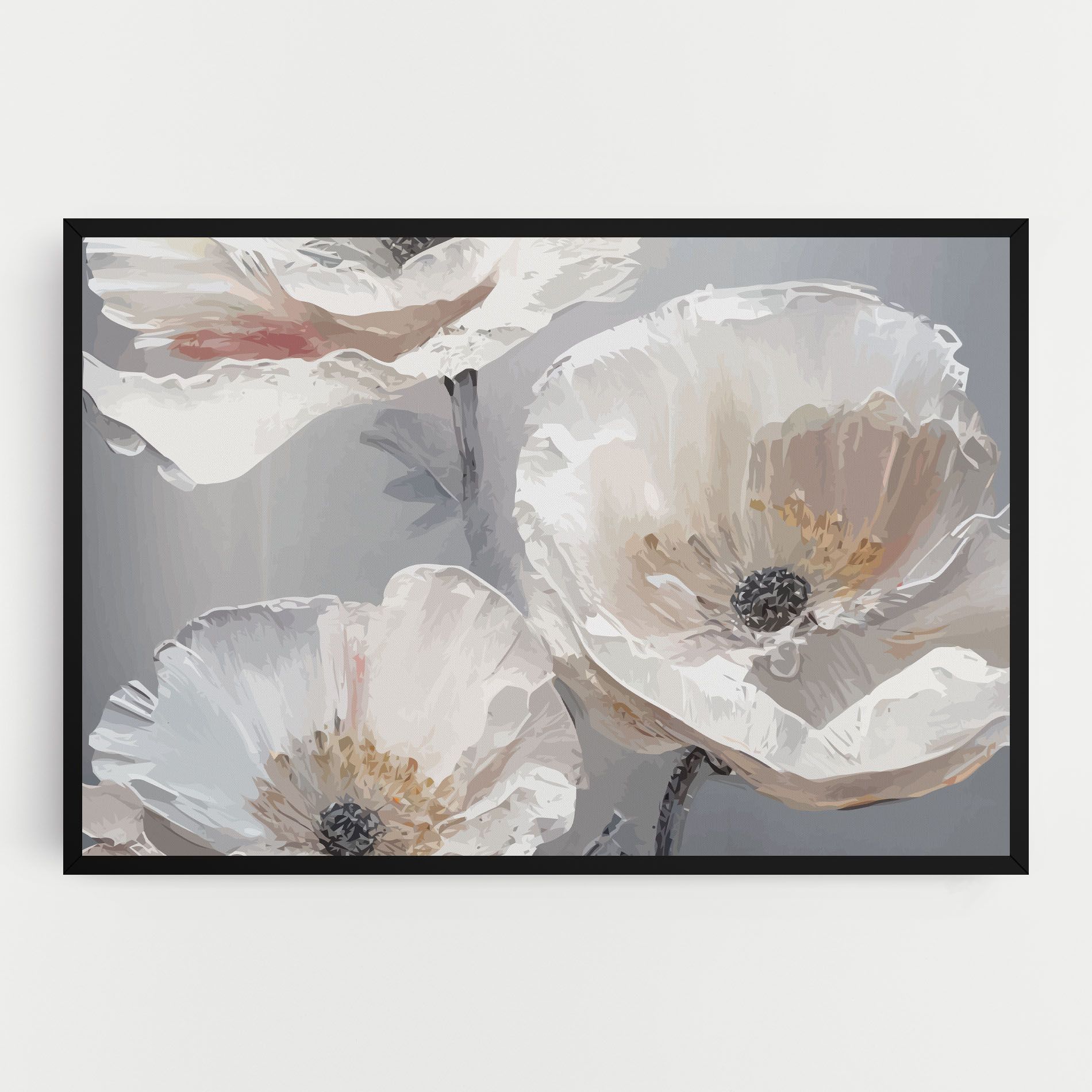 Cream Mix Flower mockup 0