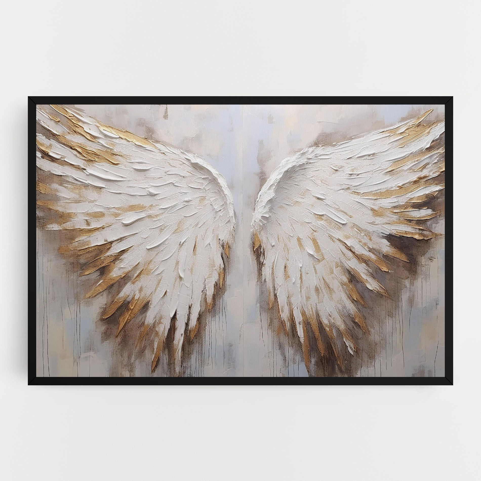 White Angel Wings mockup 0