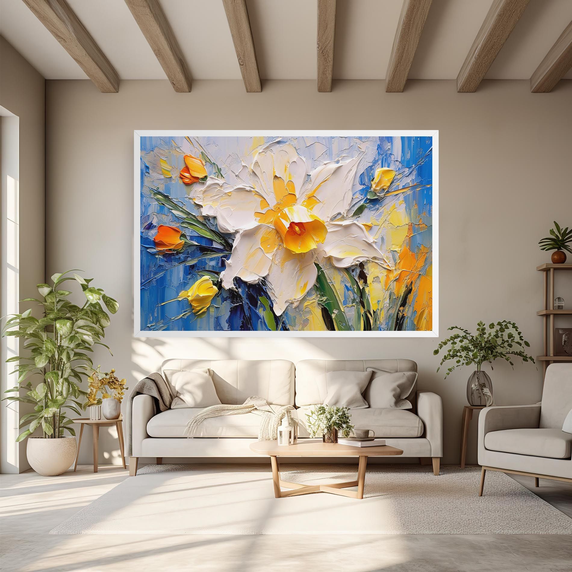 Abstract Flower Art mockup 6