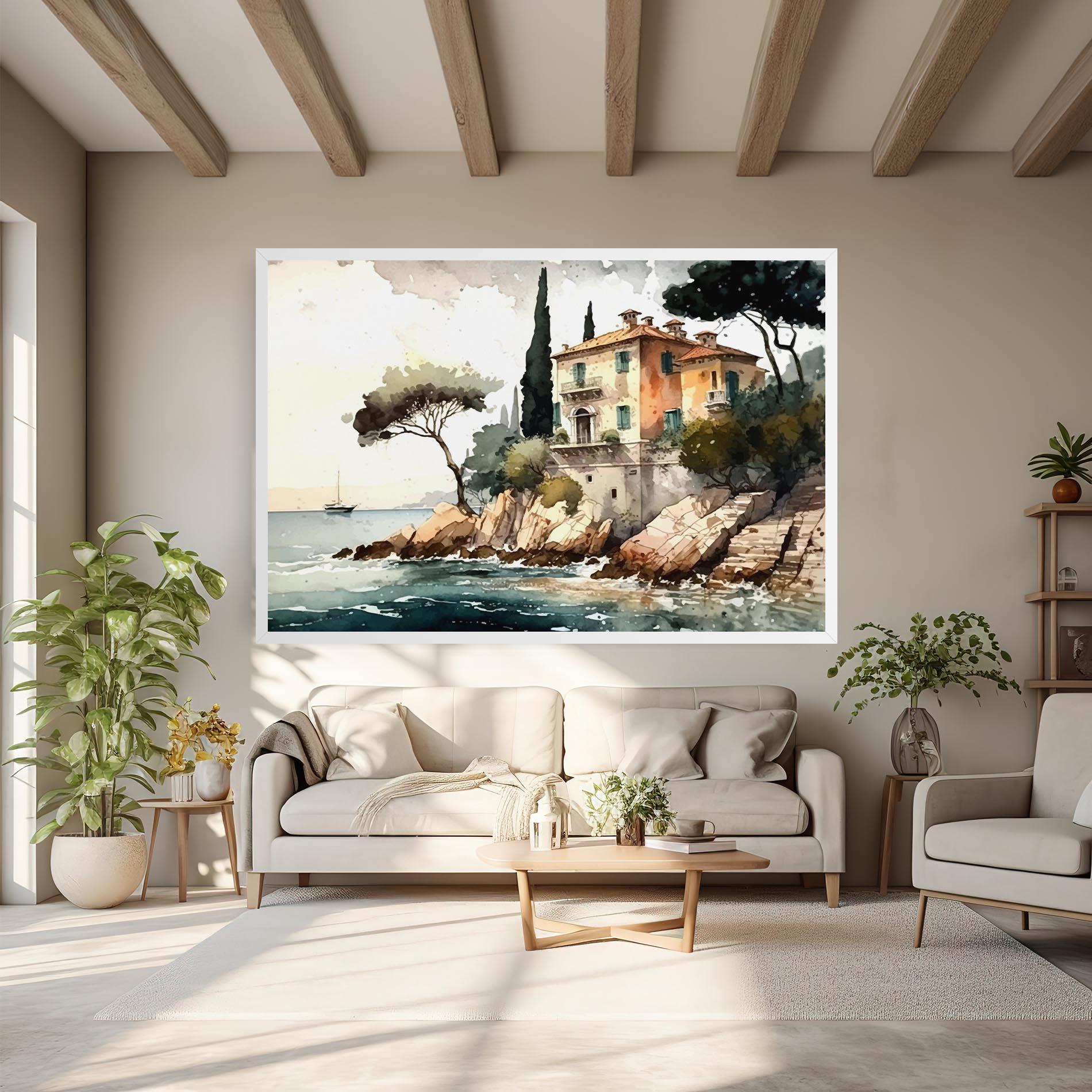 Leinwandbild Stunning Painting mockup 6