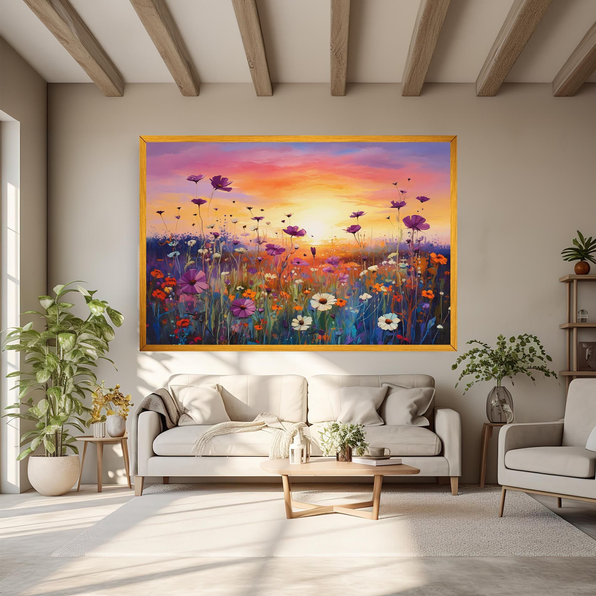 Dreamy Field Flowers mockup 6