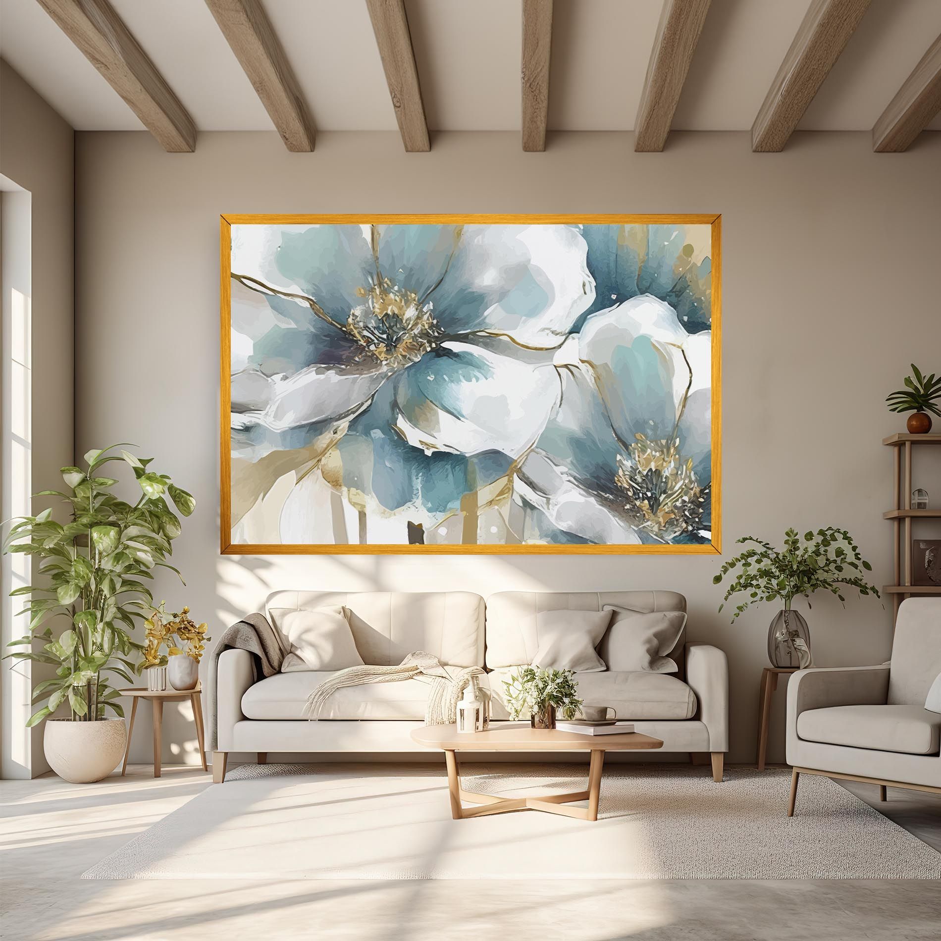 Flower Mix Art mockup 6