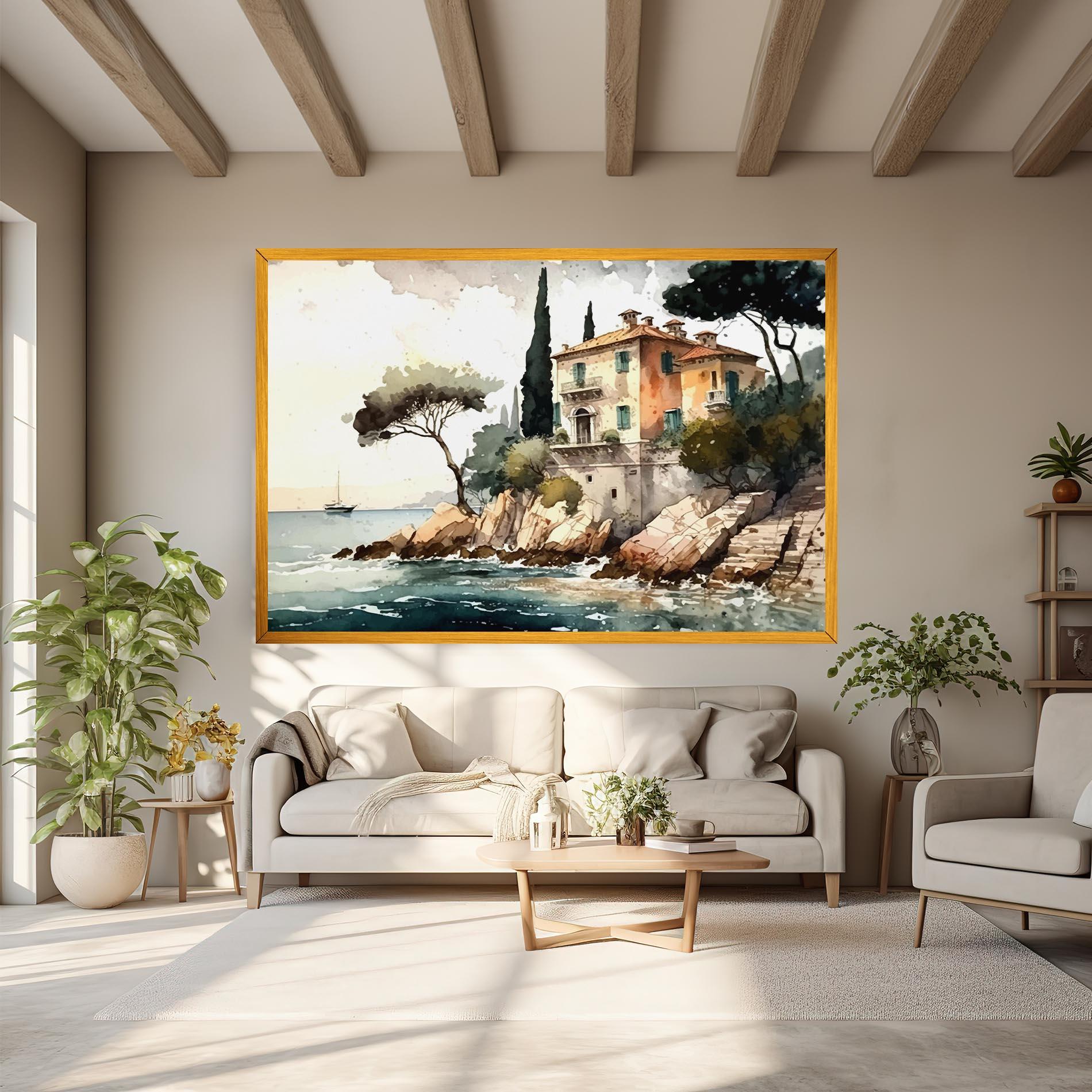 Leinwandbild Stunning Painting mockup 6