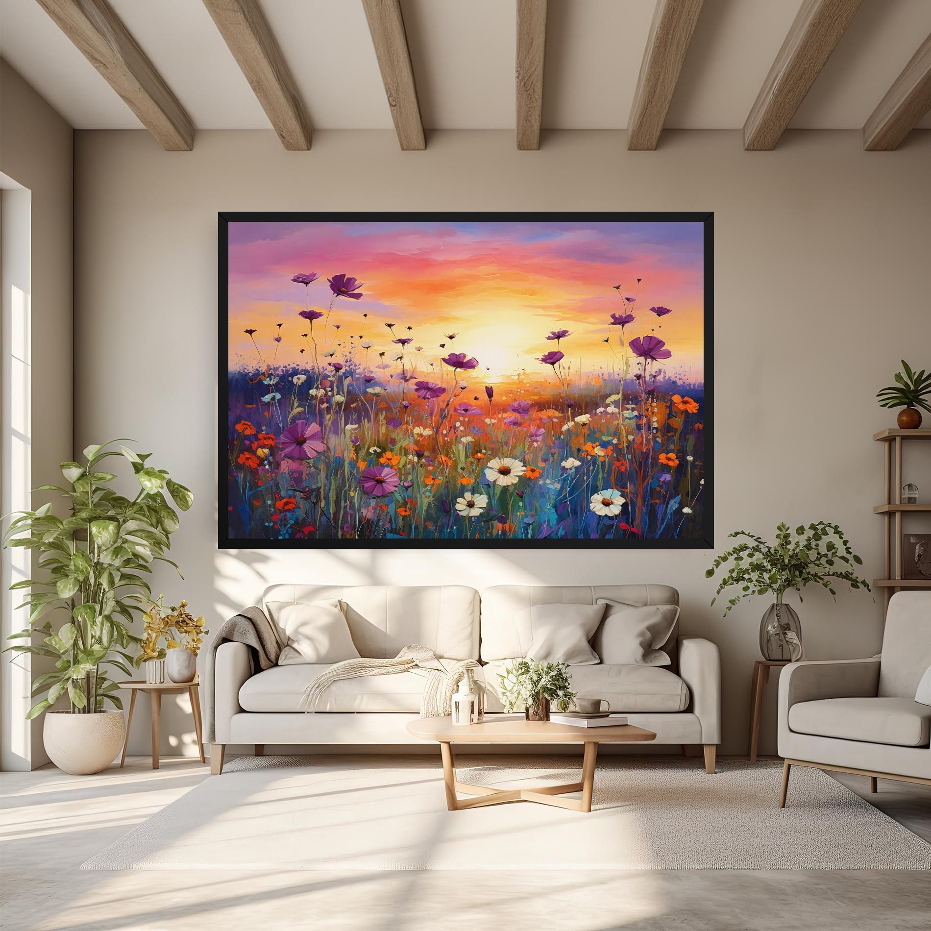 Dreamy Field Flowers mockup 6