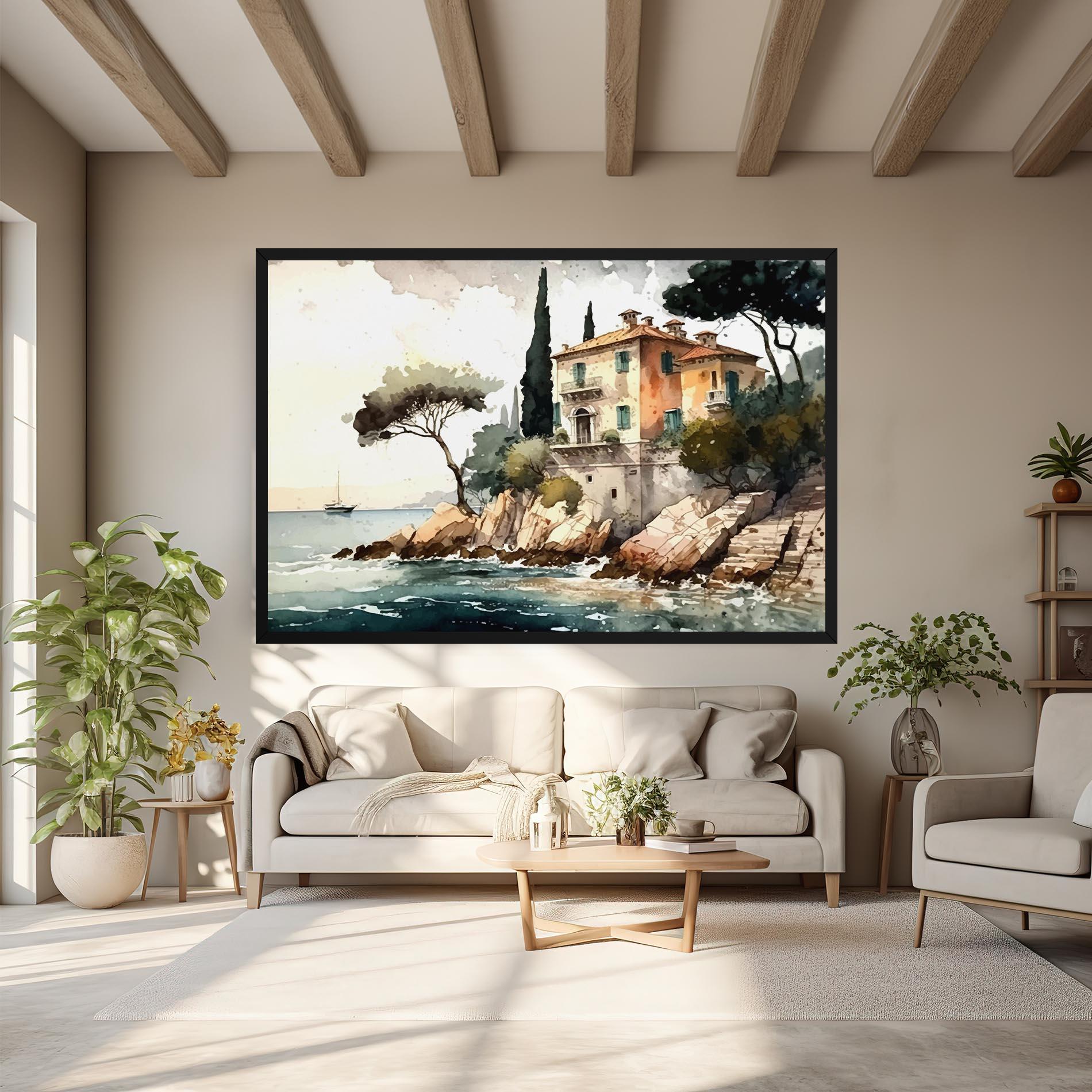 Leinwandbild Stunning Painting mockup 6