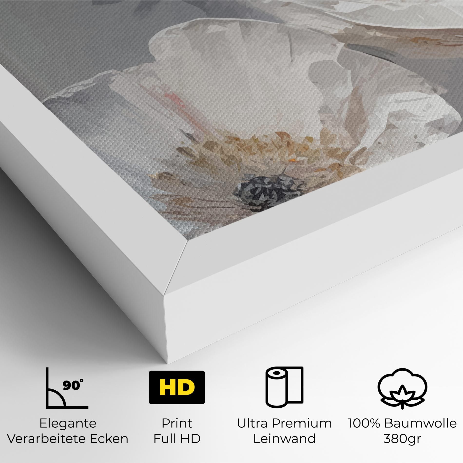 Cream Mix Flower mockup 4