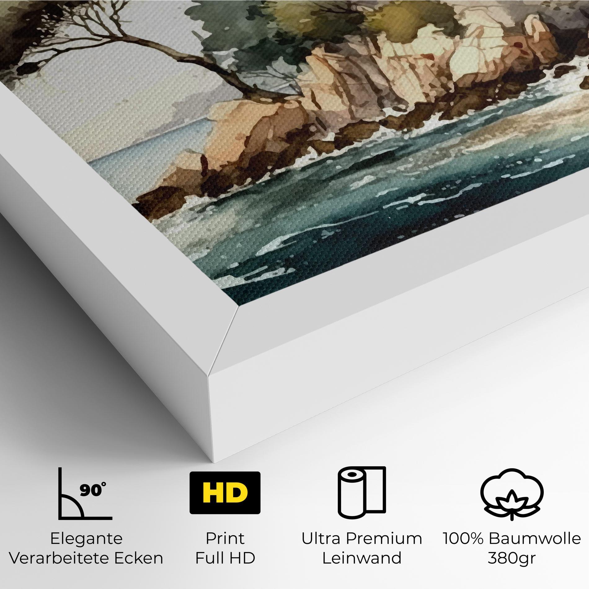Leinwandbild Stunning Painting mockup 4