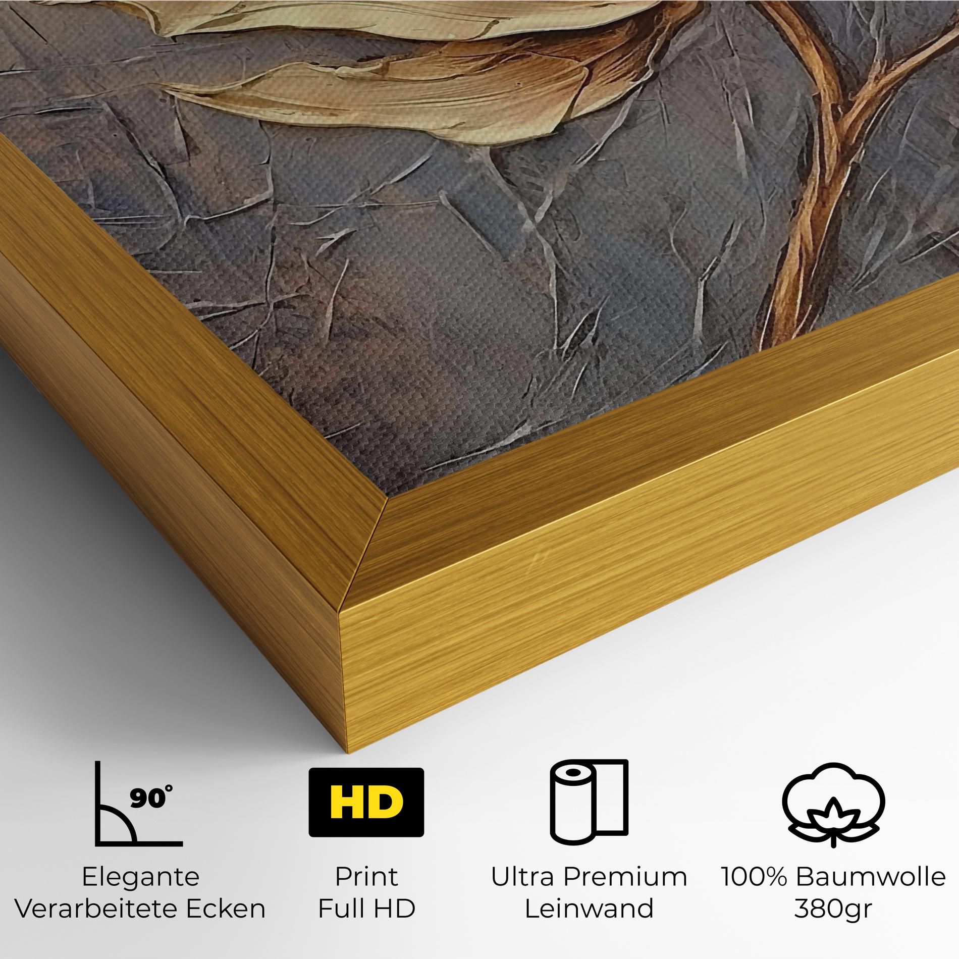 Cream Rose On Blue mockup 4