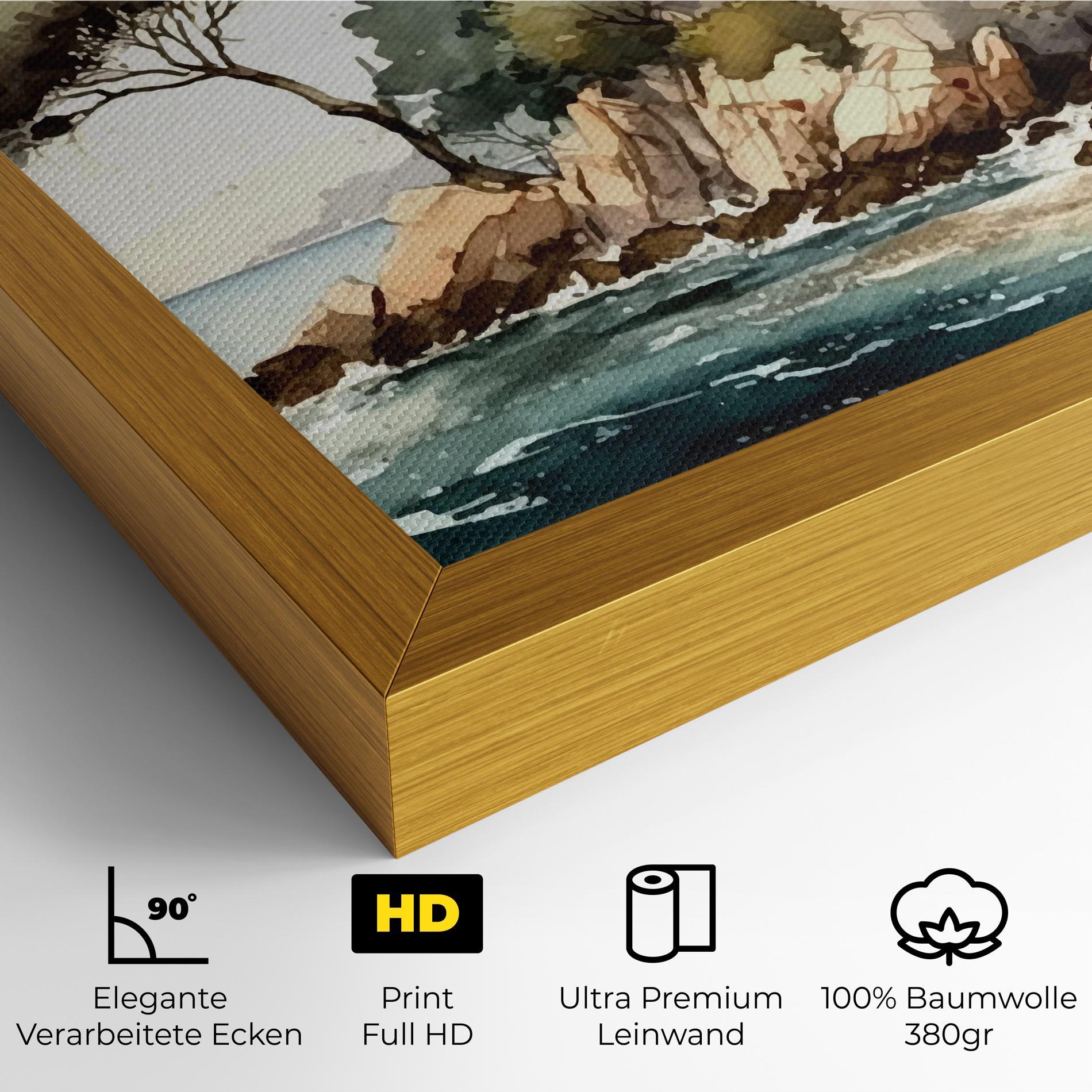 Leinwandbild Stunning Painting mockup 4