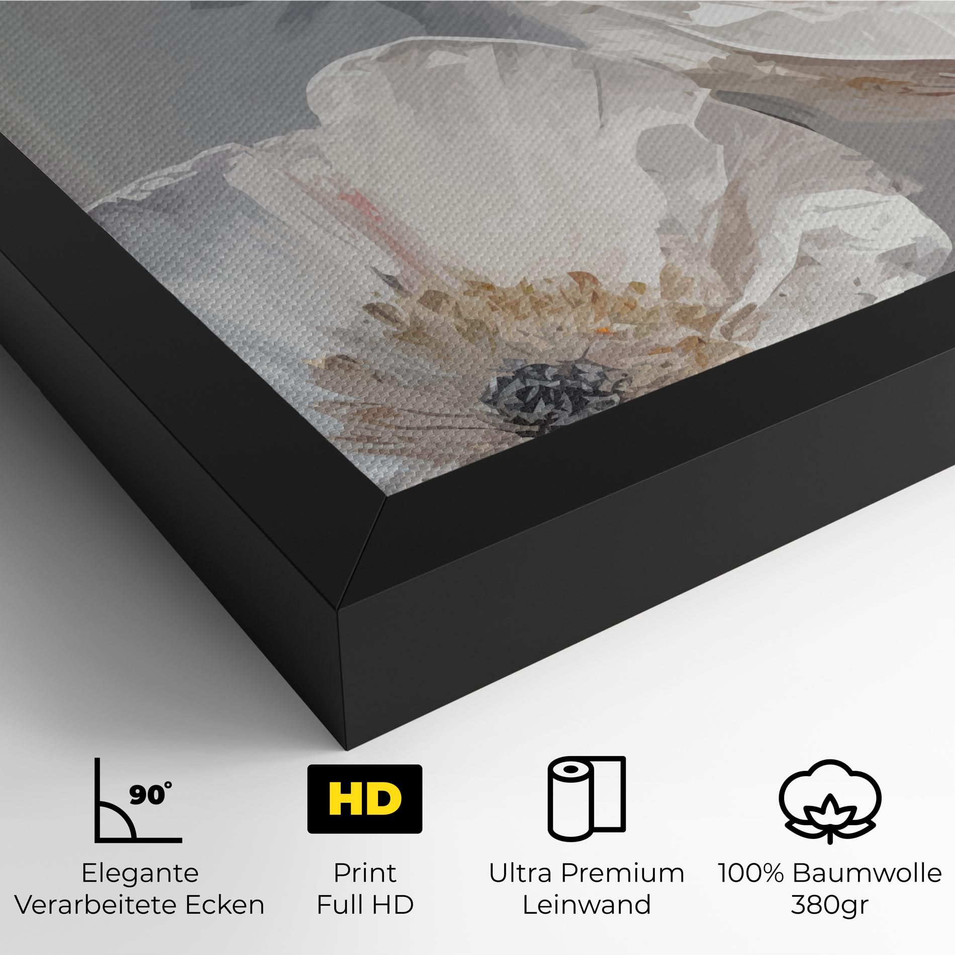 Cream Mix Flower mockup 4