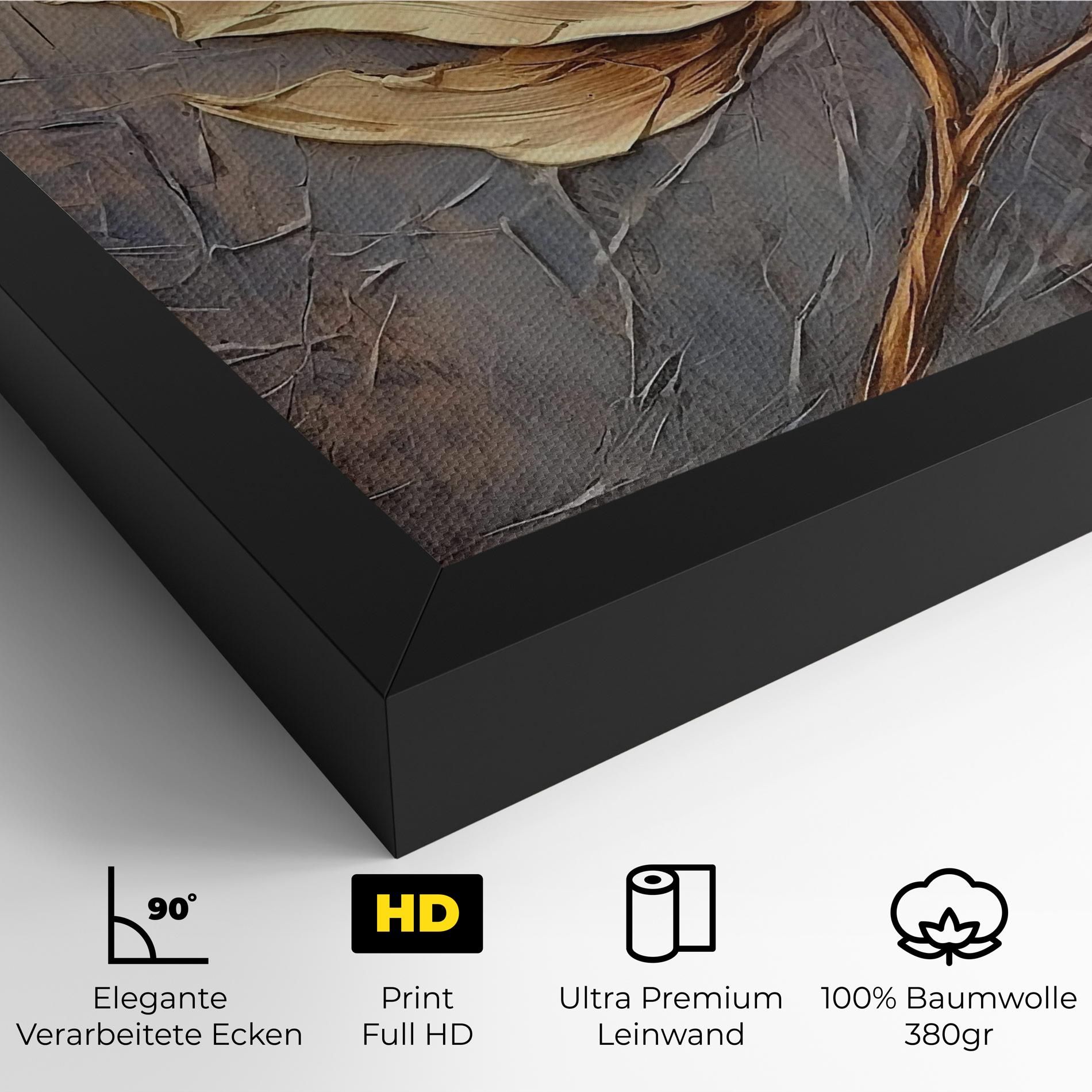 Cream Rose On Blue mockup 4