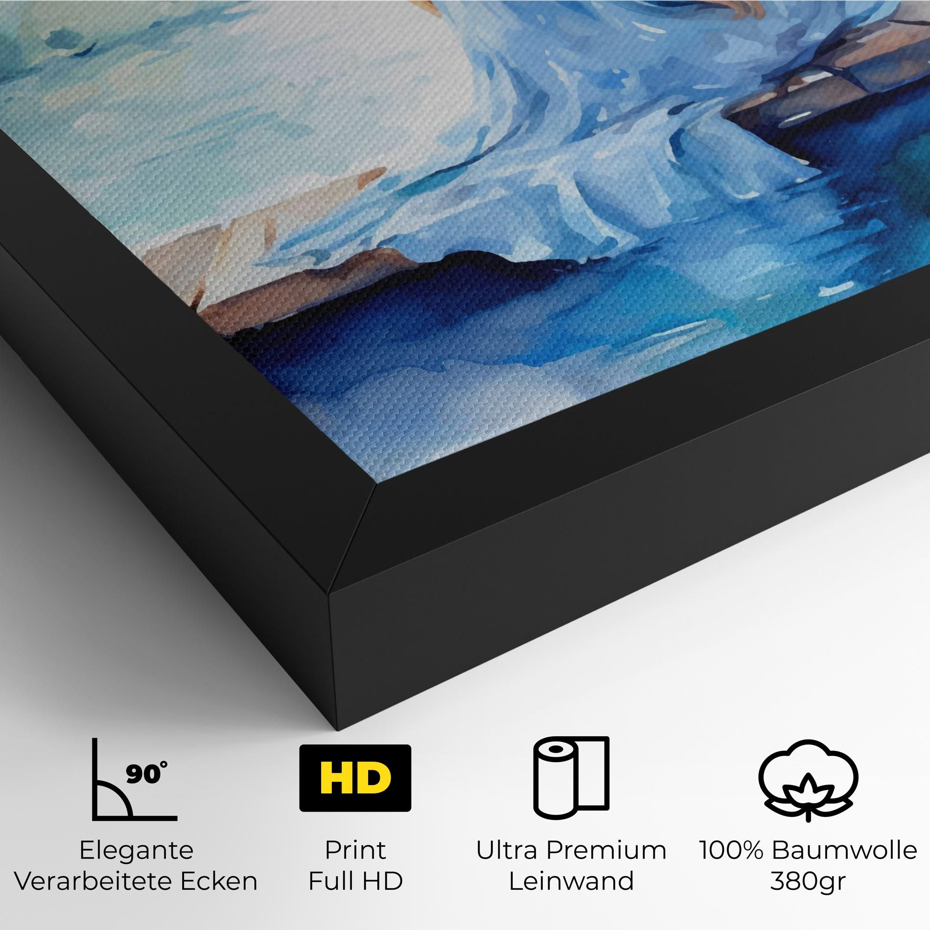 Lake Blue Woman mockup 4