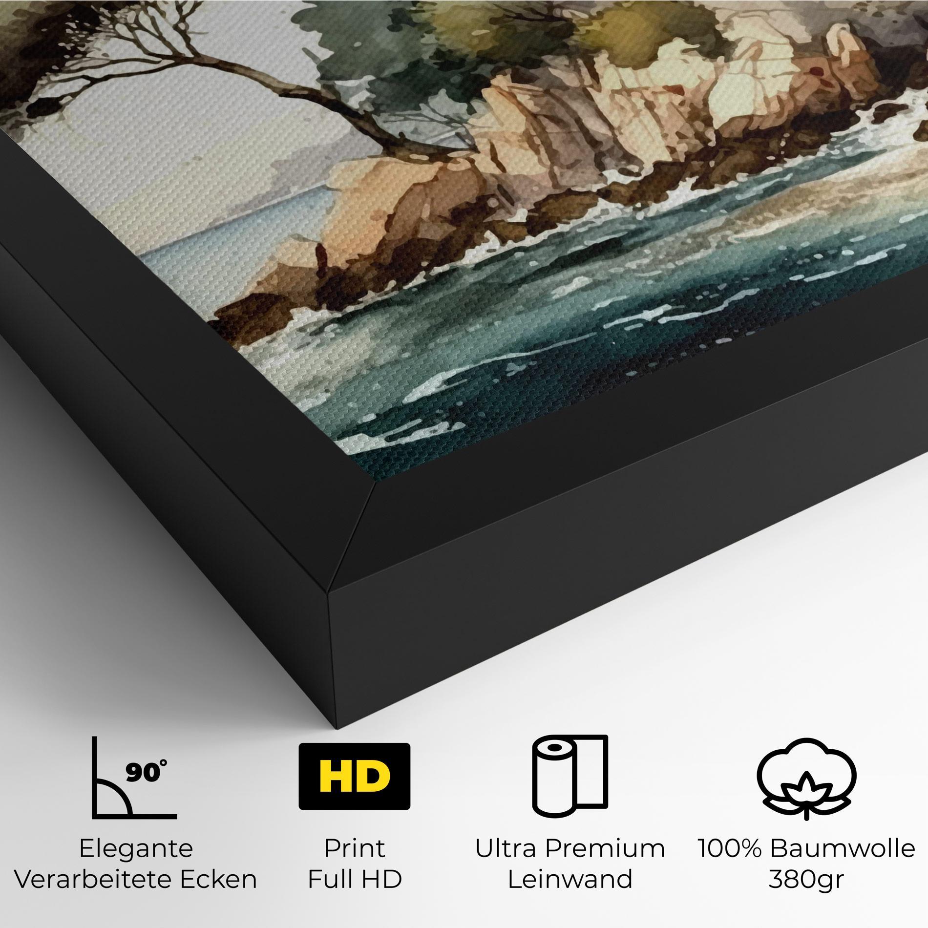 Leinwandbild Stunning Painting mockup 4