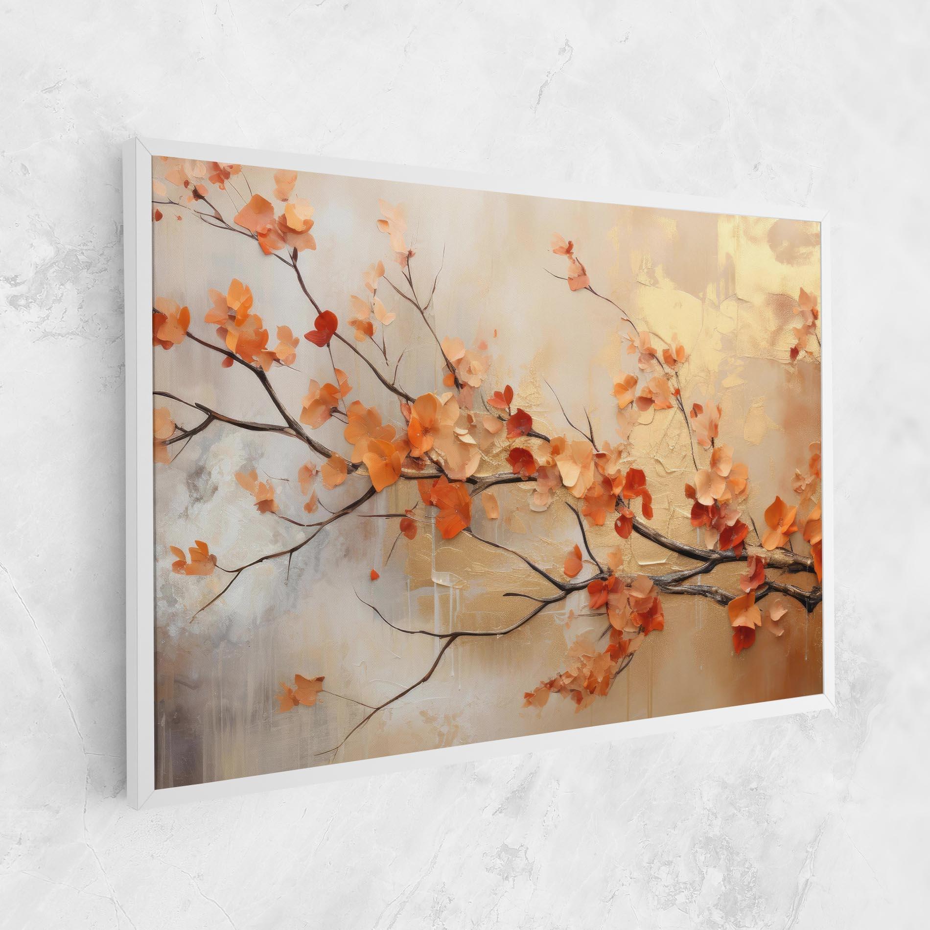 Leinwandbild Autumn Nature Art mockup 1