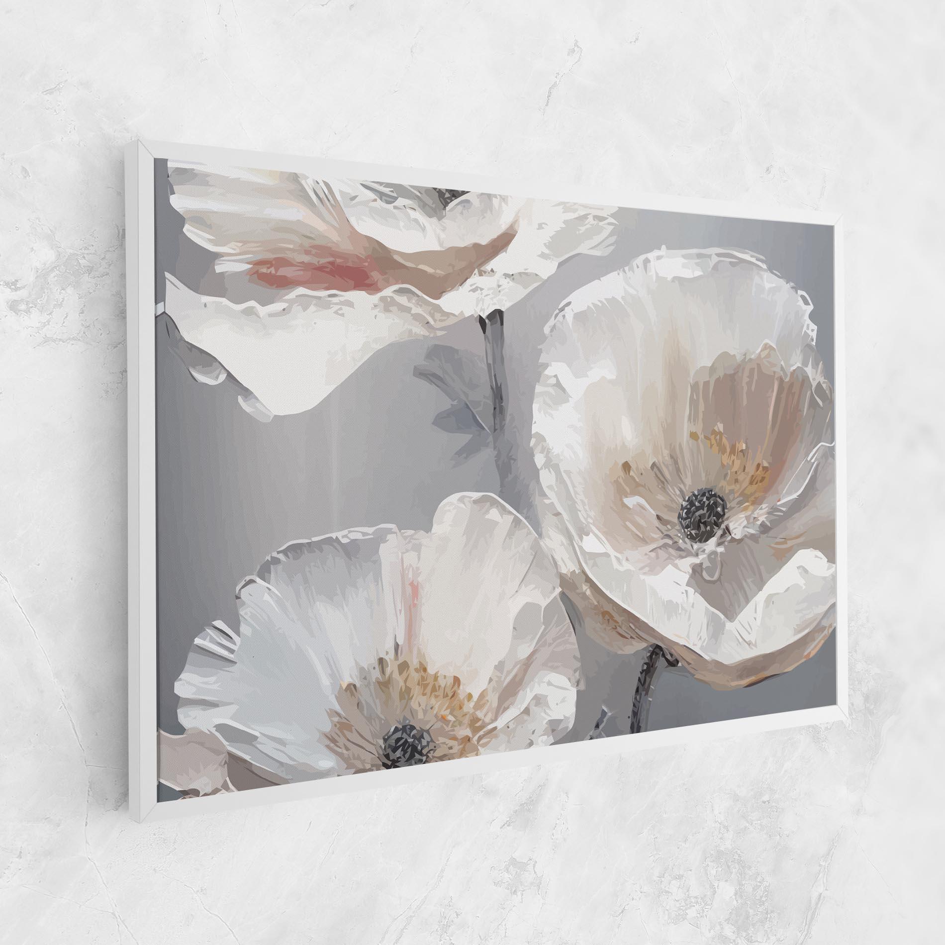 Leinwandbild Cream Mix Flower mockup 1