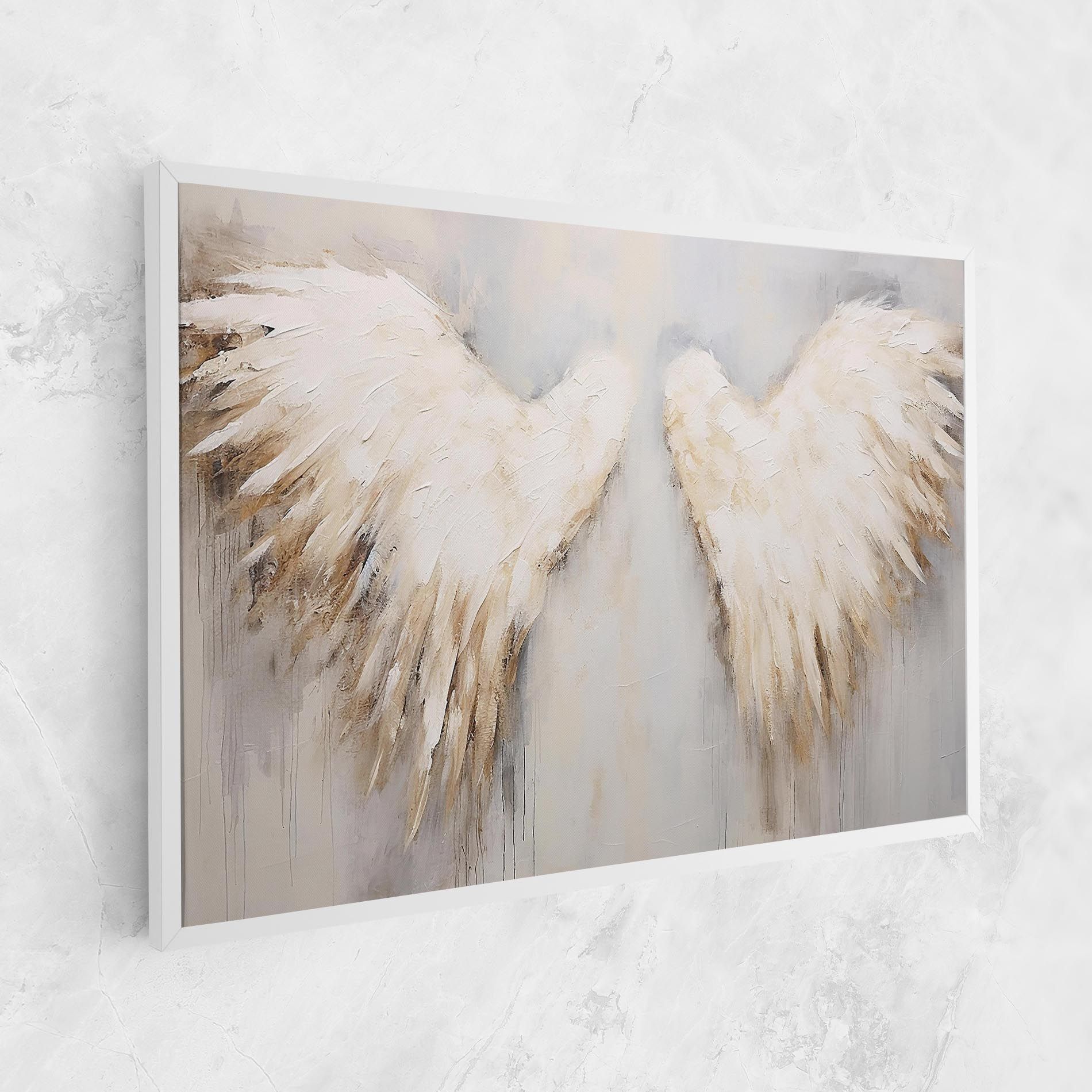 Cream White Wings mockup 1