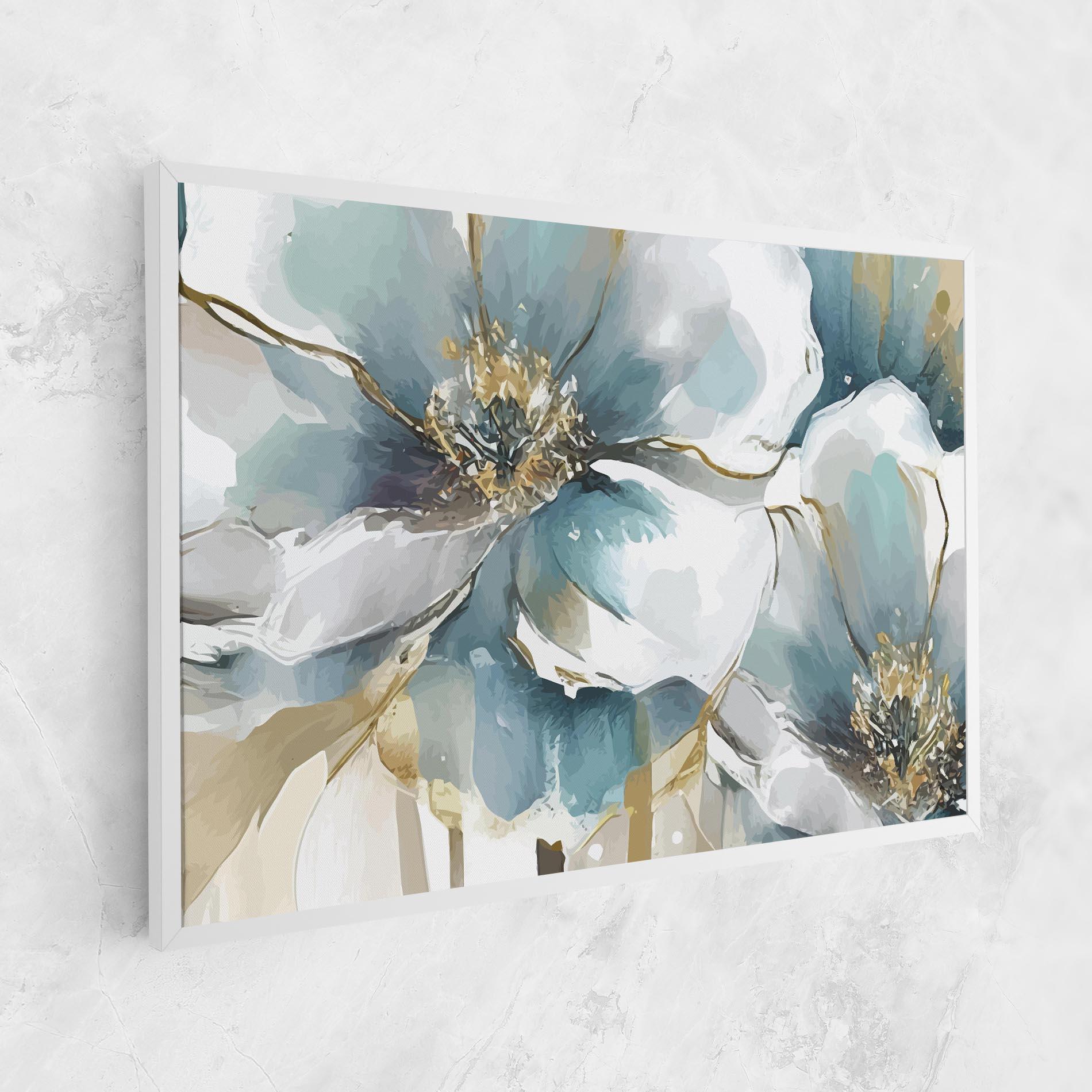 Leinwandbild Flower Mix Art mockup 1
