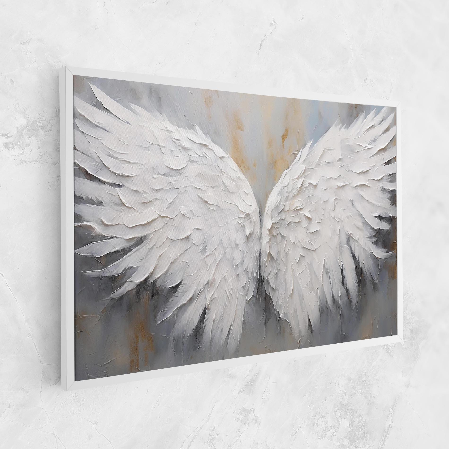 Leinwandbild Pretty Angel Wings mockup 1