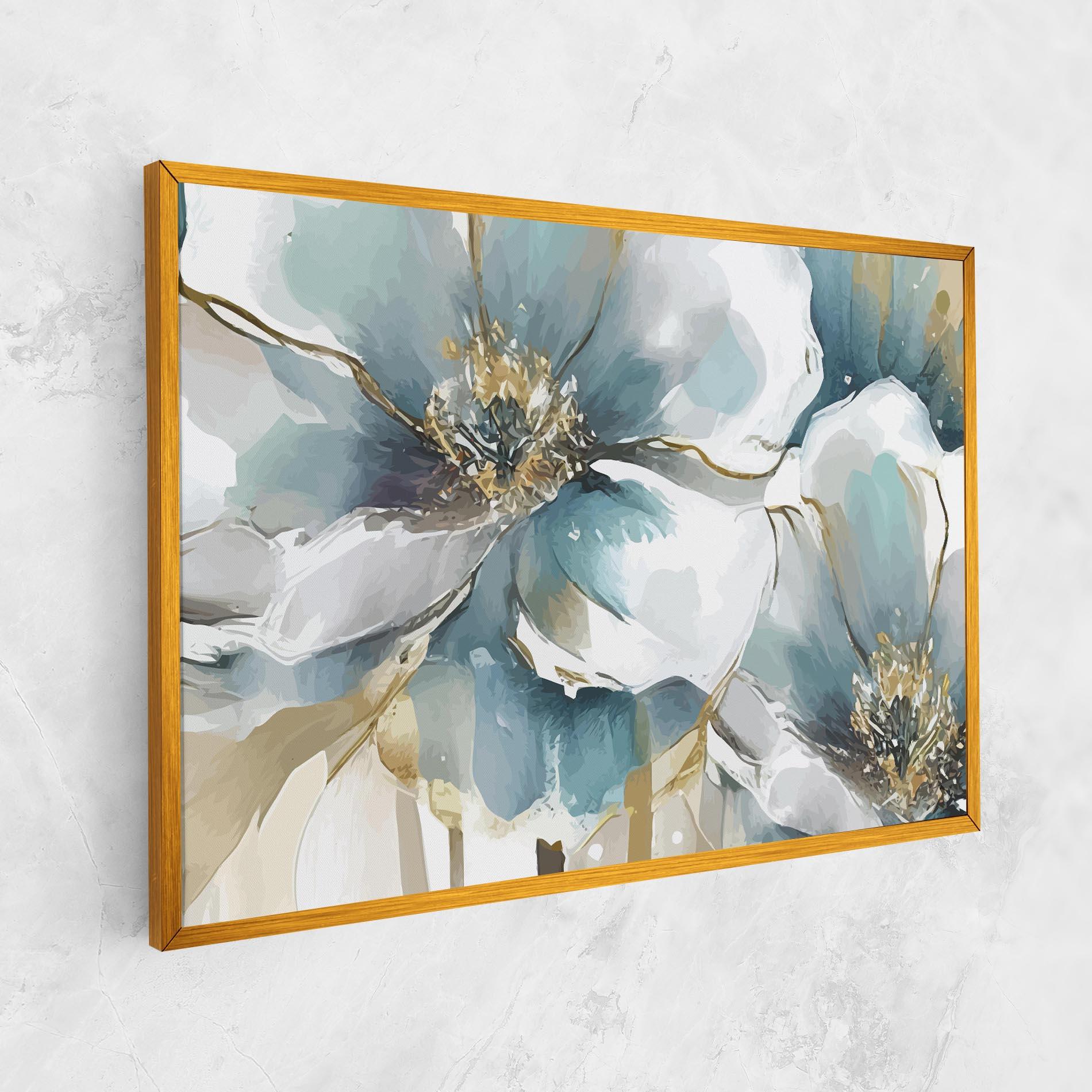 Leinwandbild Flower Mix Art mockup 1