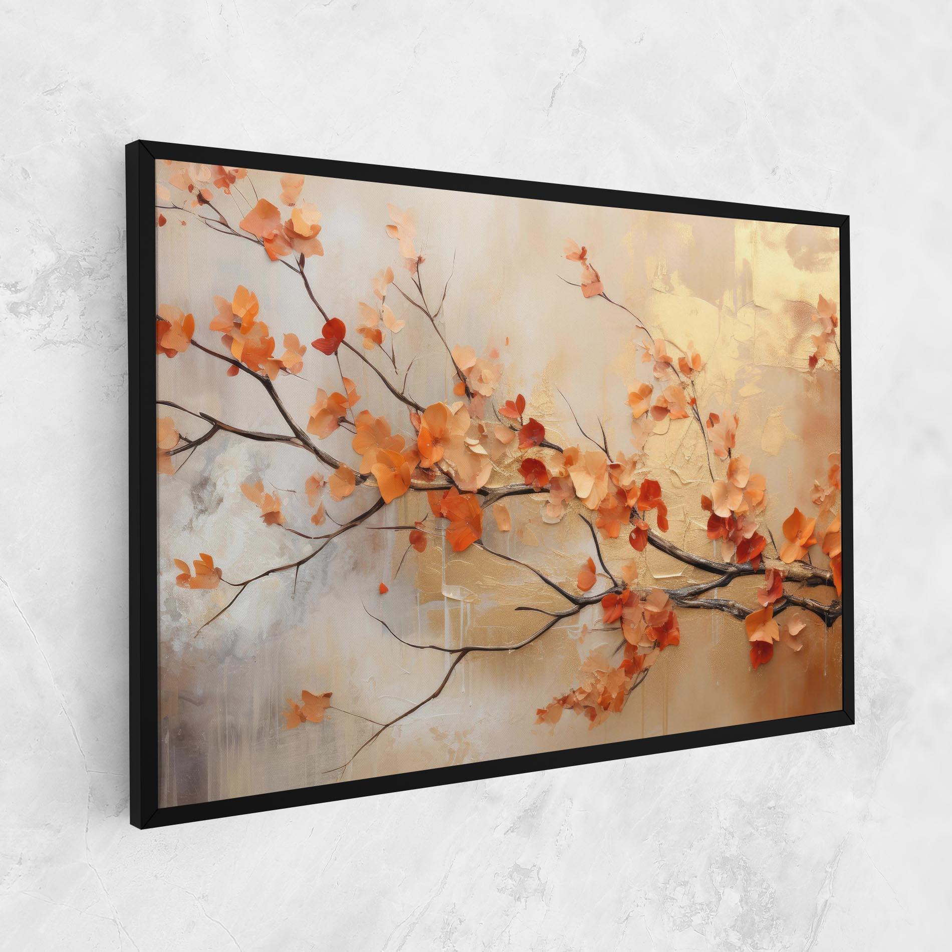 Leinwandbild Autumn Nature Art mockup 1