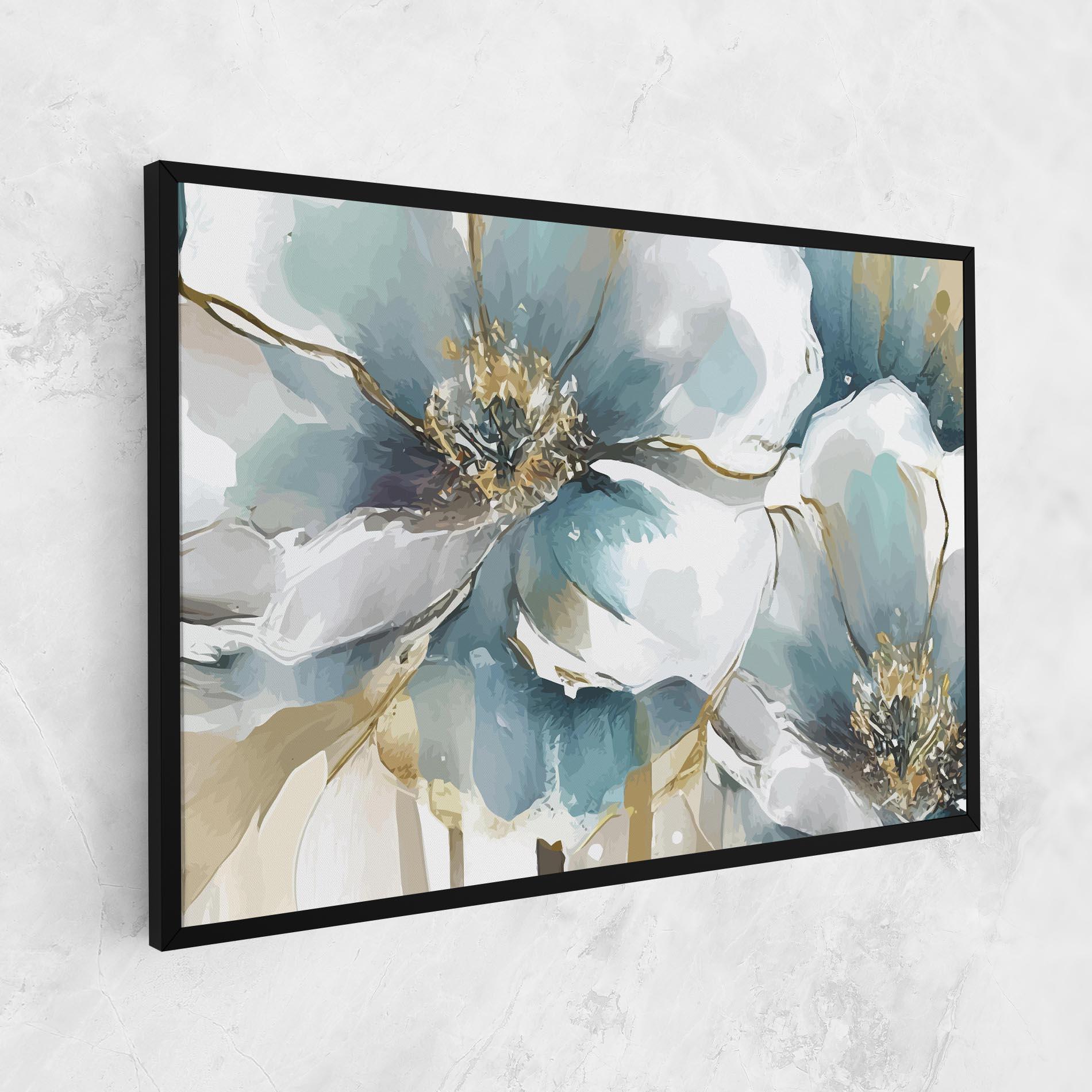 Leinwandbild Flower Mix Art mockup 1